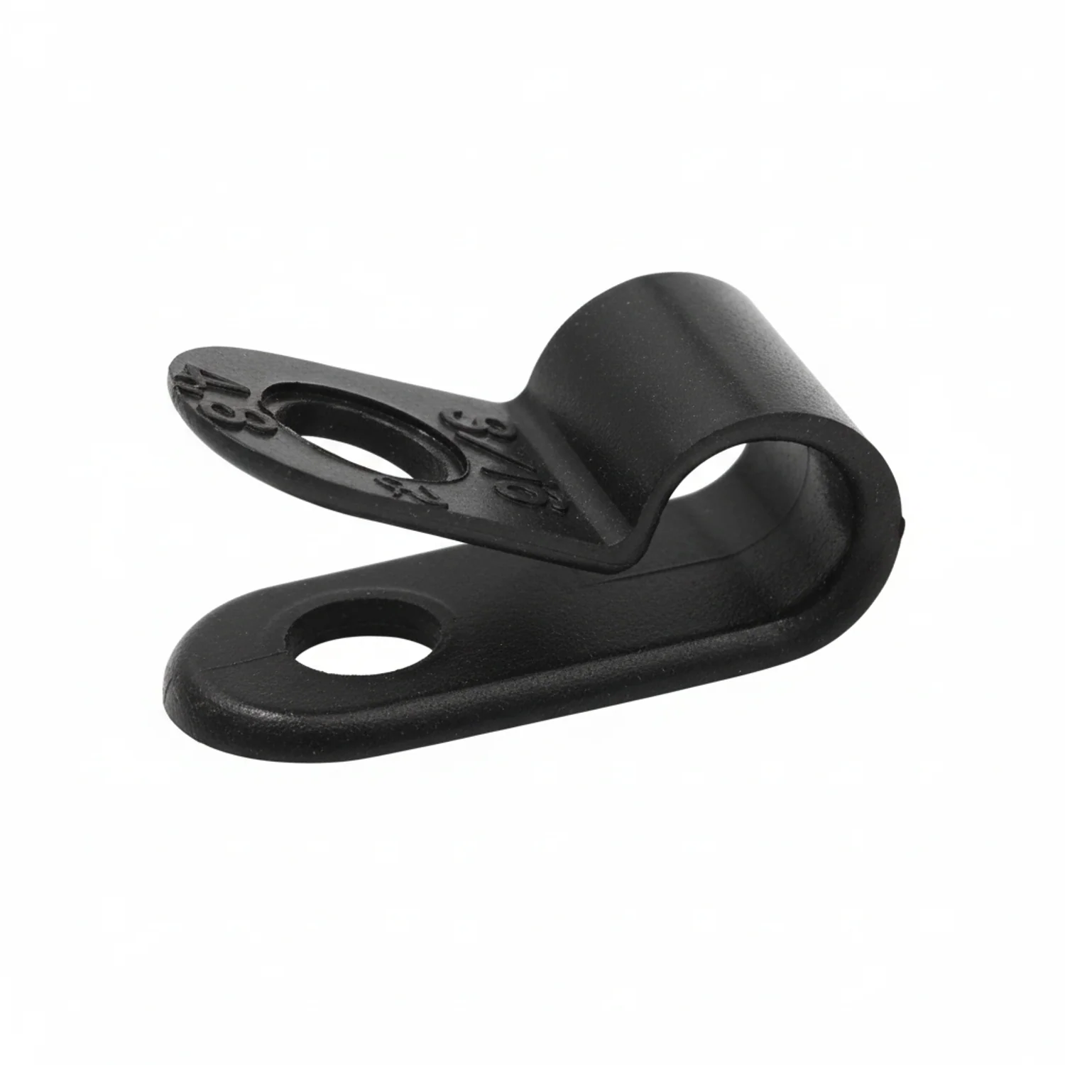 1 1/4" Black Heavy Duty Cable Clamp 1/2" wide, 100/bag, CC5-1 1/4-0C