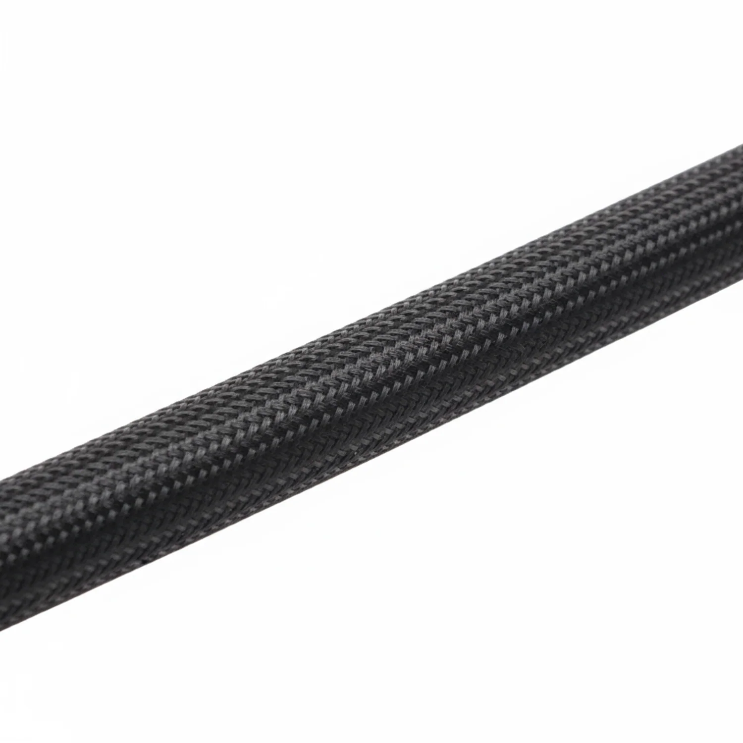 1 1/4” Black Techflex Clean Cut Fray Resistant Expandable Braided Sleeving 50ft - Image 3