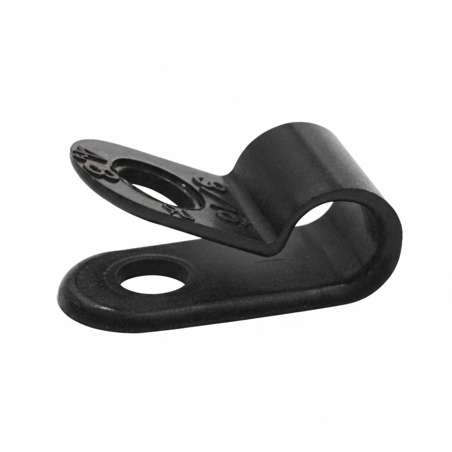 1 1/8" Black Heavy Duty Cable Clamp 1/2" wide, 100/bag, CC5-1 1/8-0C