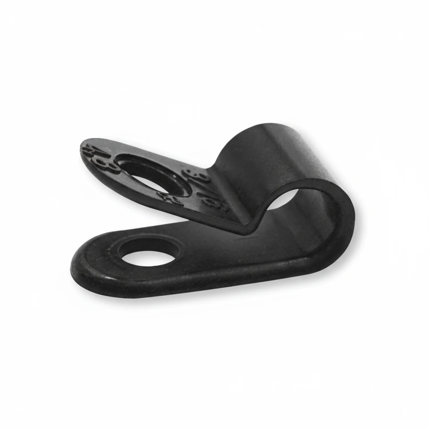 1/2" Black Heavy Duty Cable Clamp 1/2" wide, 1000/bag, CC5-1/2-0M - Image 2