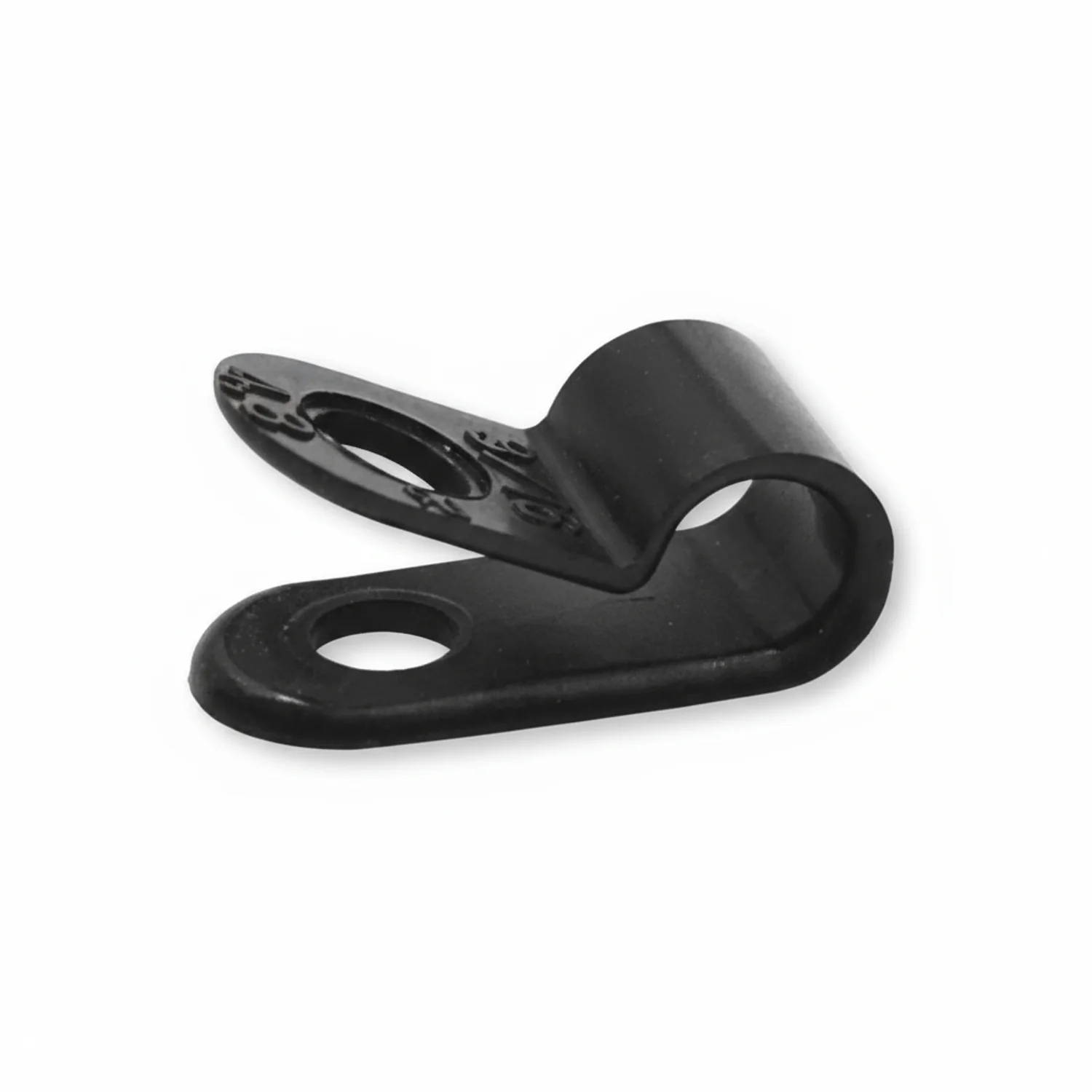 5/8"  Black Heavy Duty Cable Clamp 1/2" wide, 1000/bag, CC5-5/8-0M - Image 2