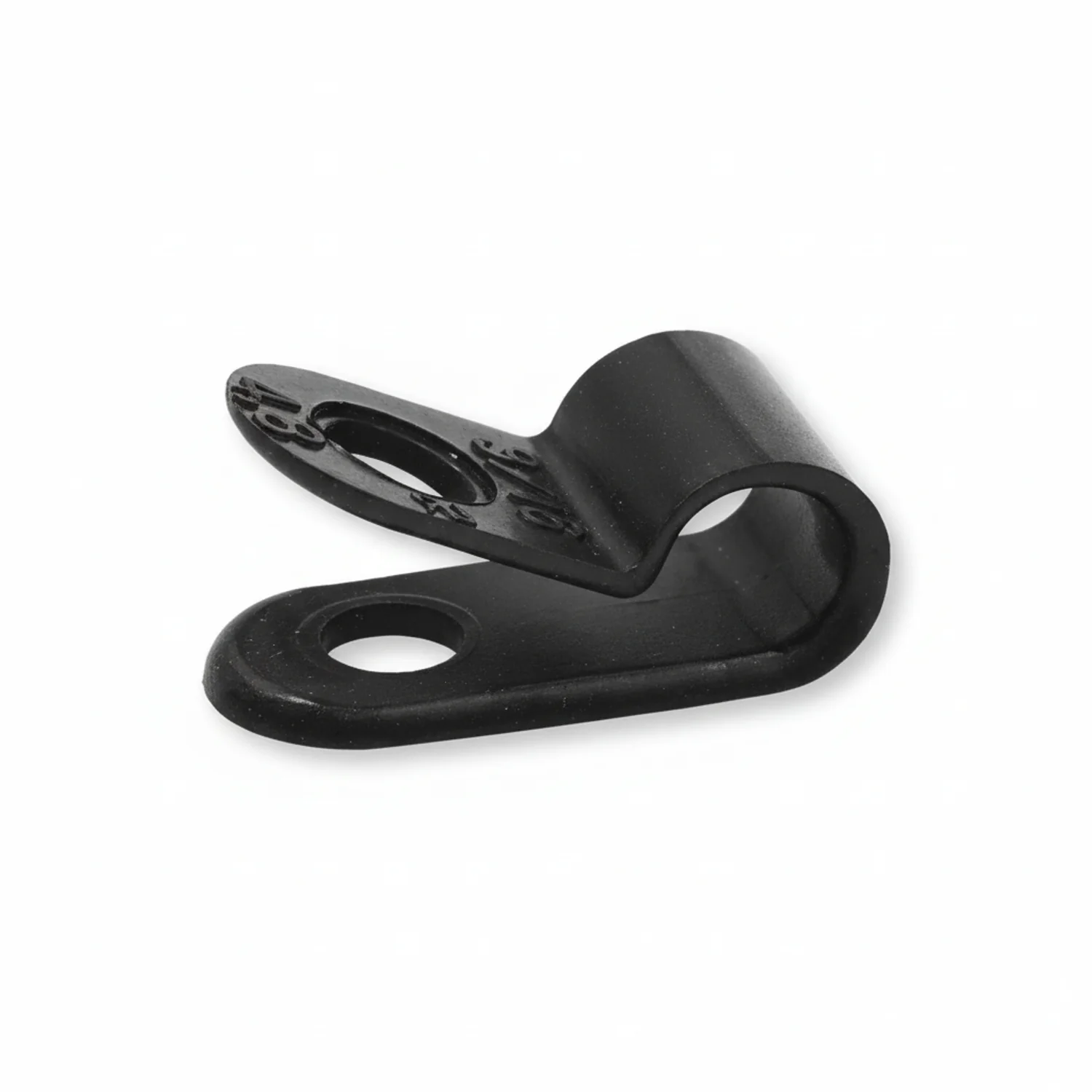 7/16"  Black Heavy Duty Cable Clamp 1/2" wide, 1000/bag, CC5-7/16-0M