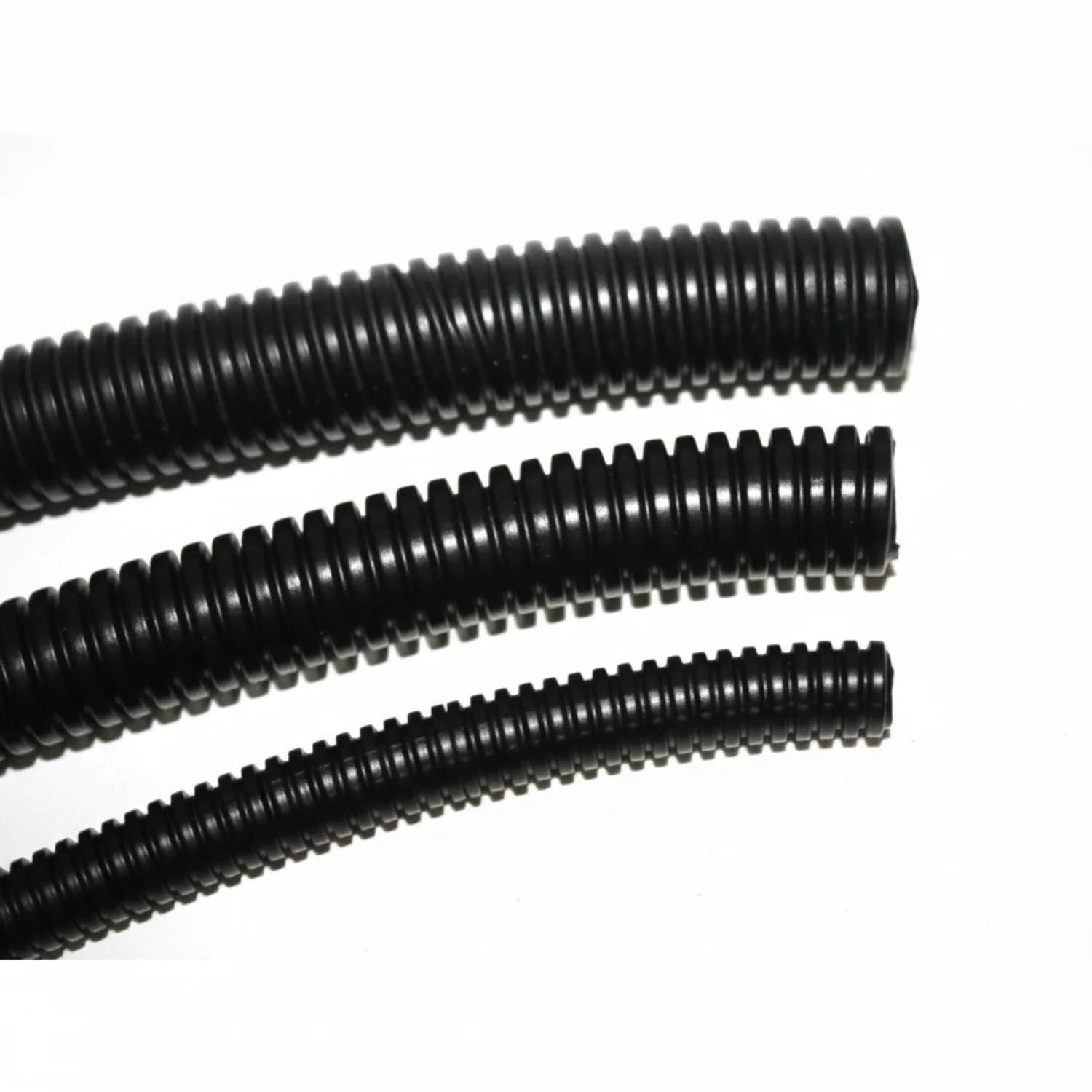 1/2" Diameter Polyethylene UV Black Split Loom Wire Tubing 100ft/Spool