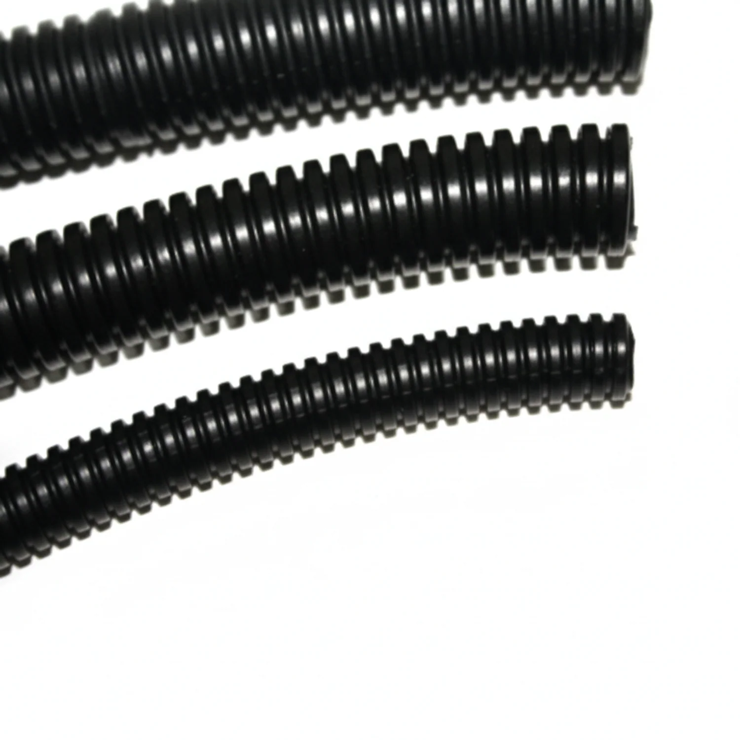 1/2" Diameter Polyethylene UV Black Split Loom Wire Tubing 500ft/Spool