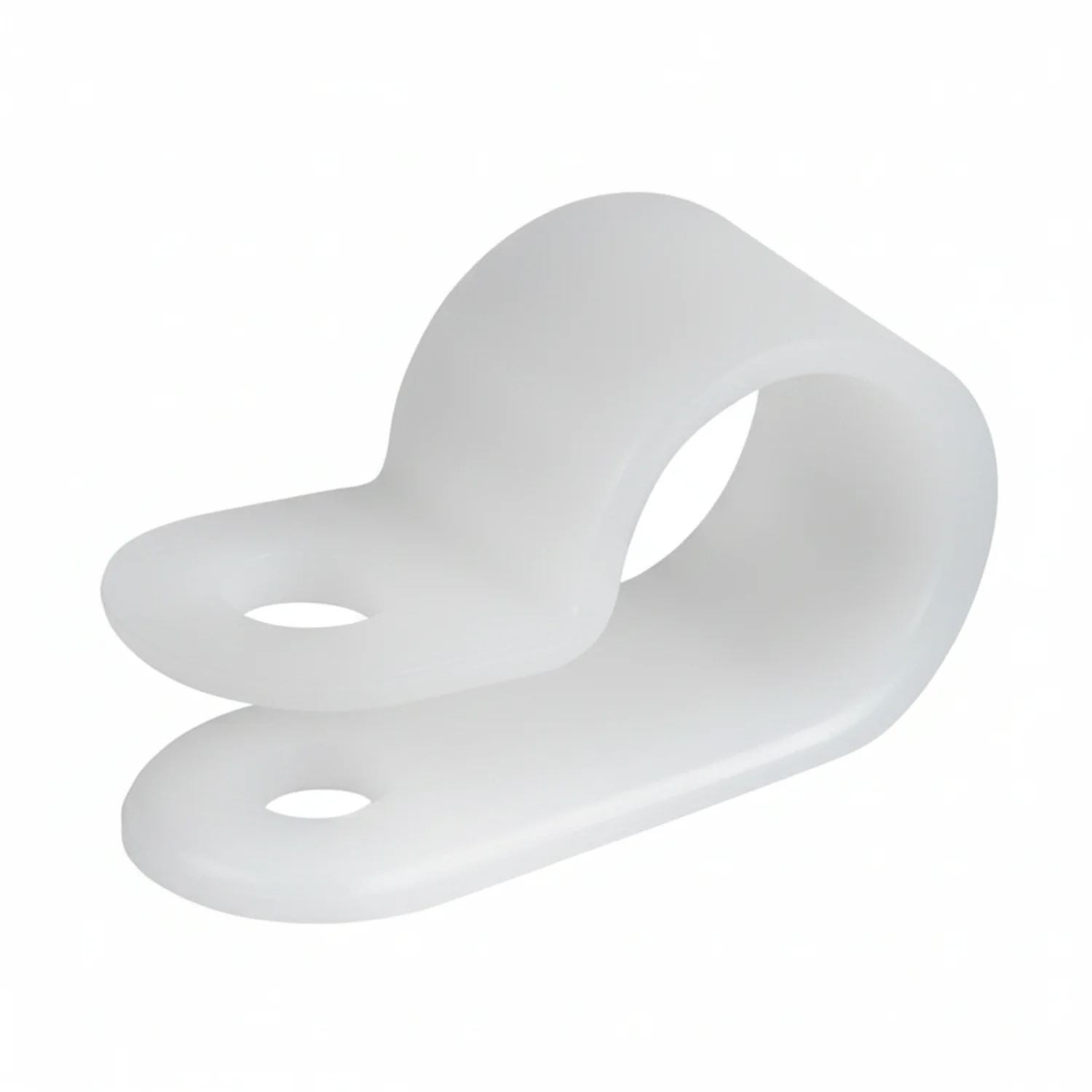 1/2" Natural Heavy Duty Cable Clamp 1/2" wide, 1000/bag, CC5-1/2-9M - Image 2