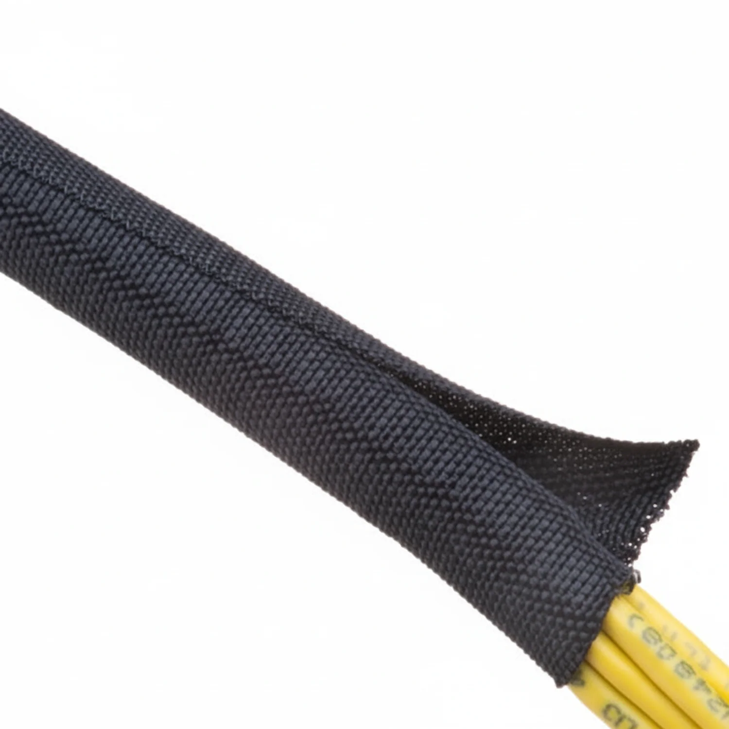 1 3/4” Black Techflex F6 Woven Wrap Woven Braided Sleeving 10ft - Image 3