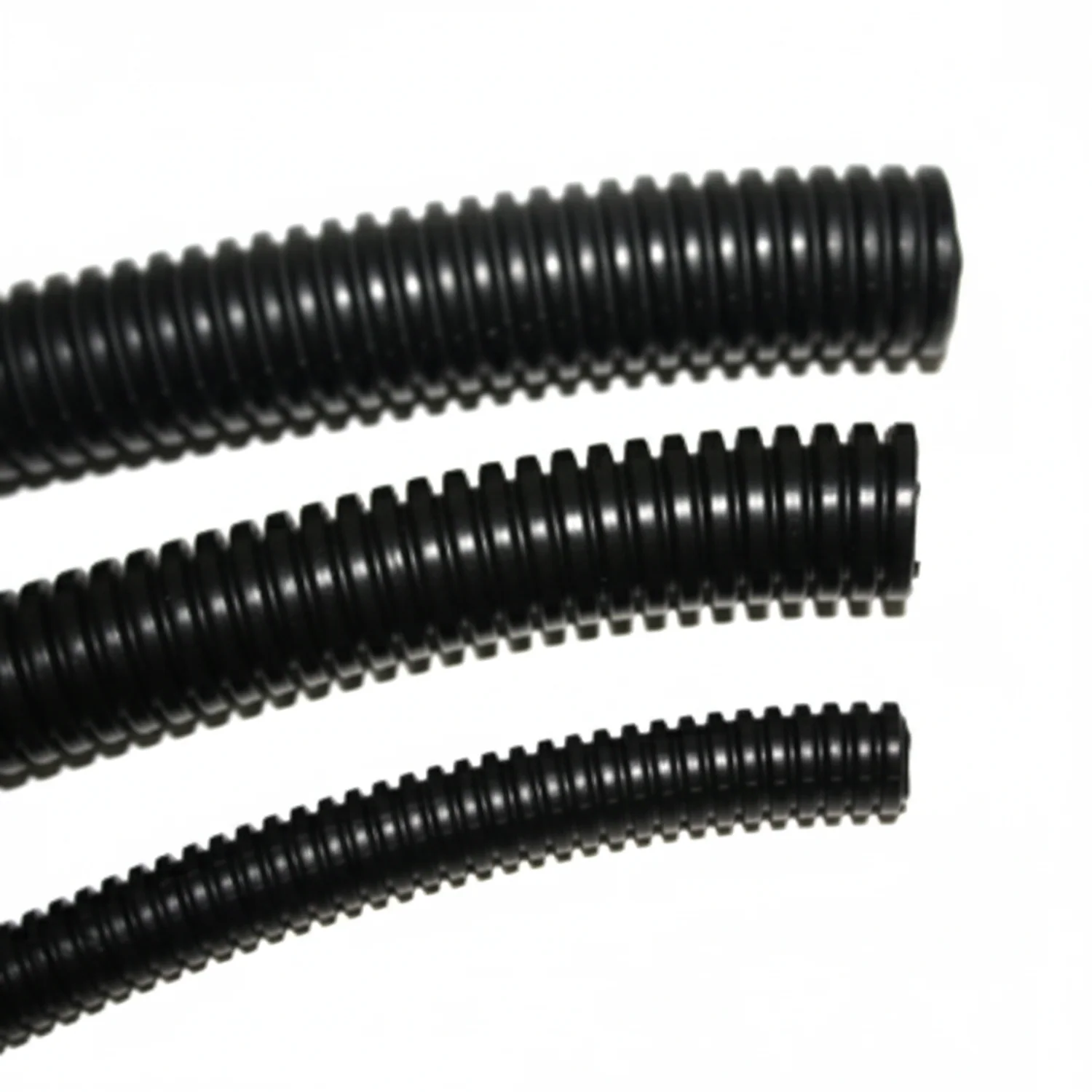 1/4" Diameter Polyethylene UV Black Split Loom Wire Tubing 1000ft/Spool