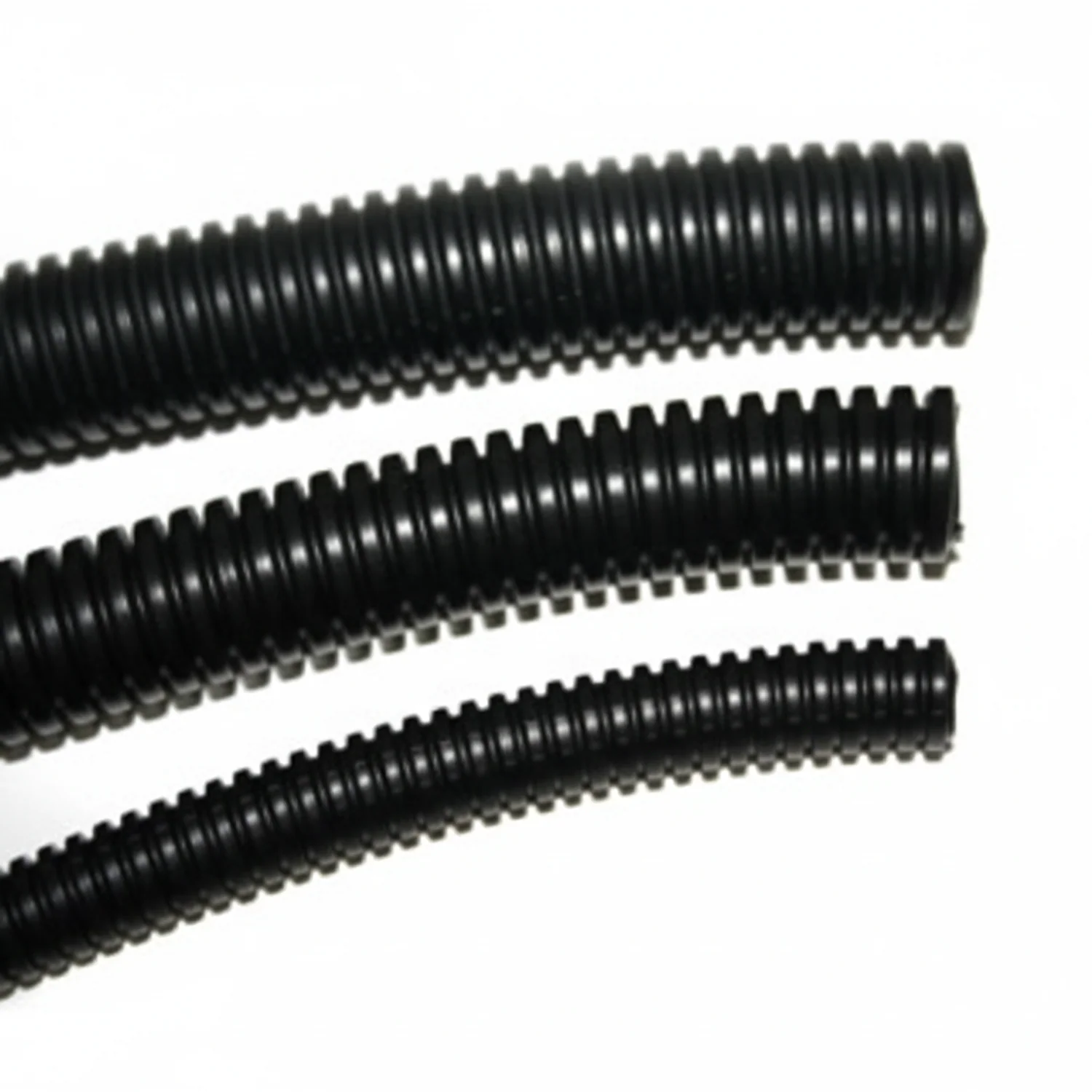 1/4" Diameter Polyethylene UV Black Split Loom Wire Tubing 100ft/Spool