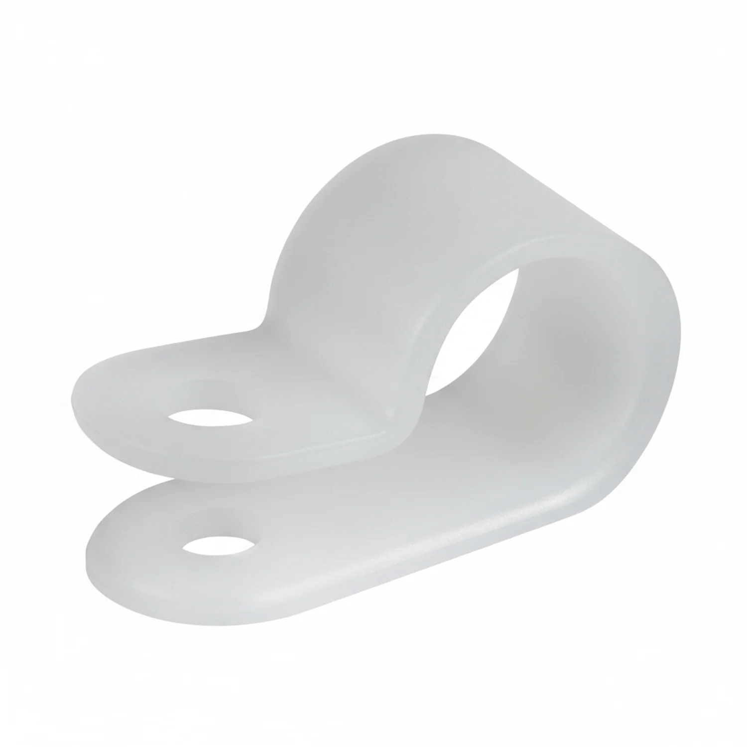 1/4" Natural Heavy Duty Cable Clamp 1/2" wide, 1000/bag, CC5-1/4-9M - Image 2
