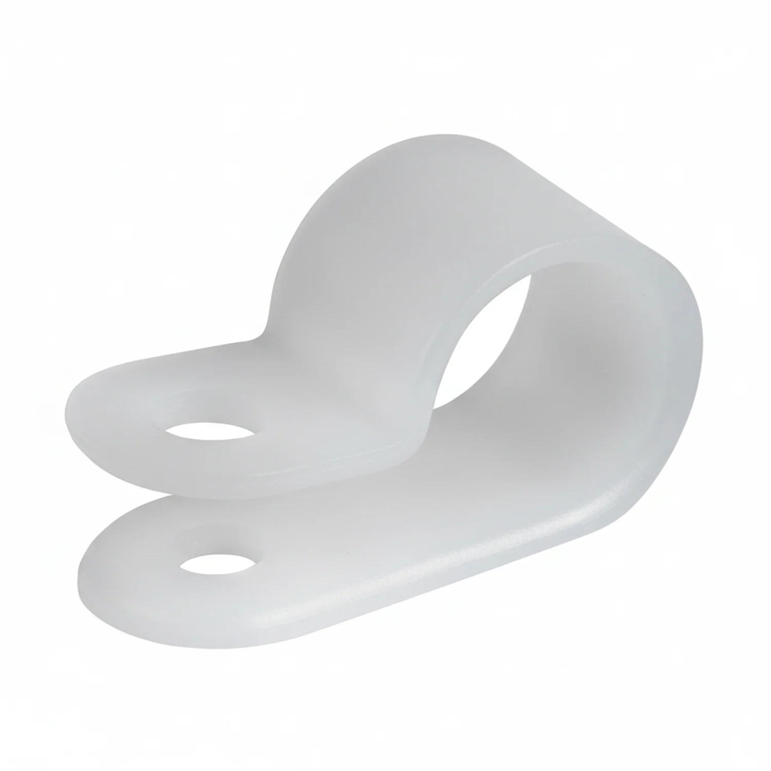 1/4" Natural Light Duty Cable Clamp 3/8" wide, 1000/bag, CC3-1/4-9M - Image 2