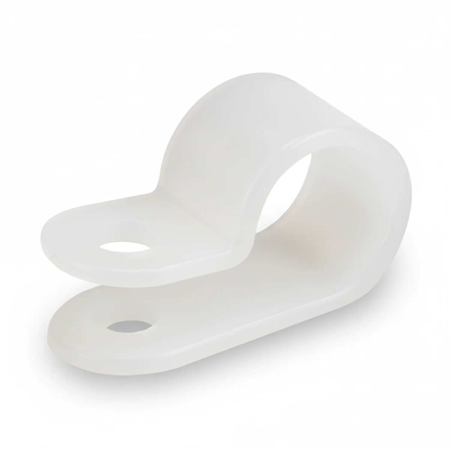 1/8" Natural Heavy Duty Cable Clamp 1/2" wide, 100/bag, CC5-1/8-9C