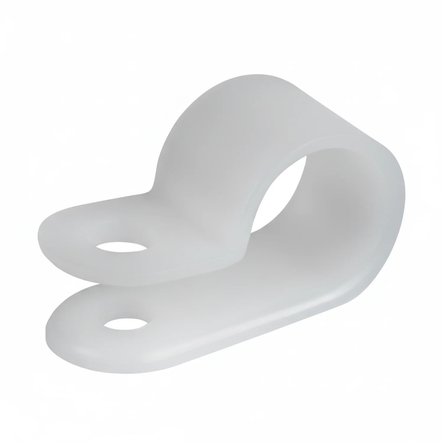 1/8" Natural Light Duty Cable Clamp 3/8" wide, 1000/bag, CC3-1/8-9M - Image 2