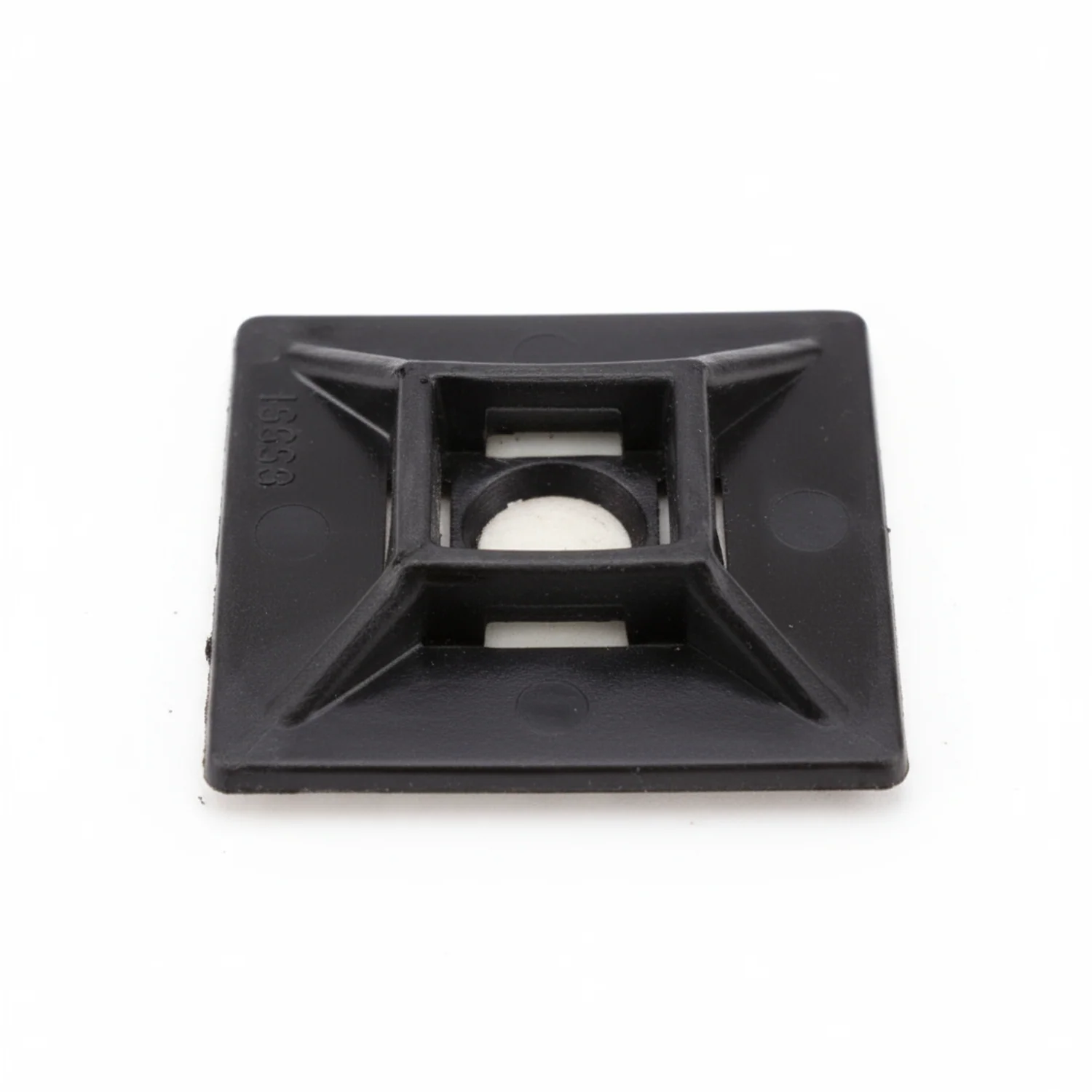 1" UV Black Adhesive Cable Tie Mounts 100/bag Part #CM100-0C - Image 4