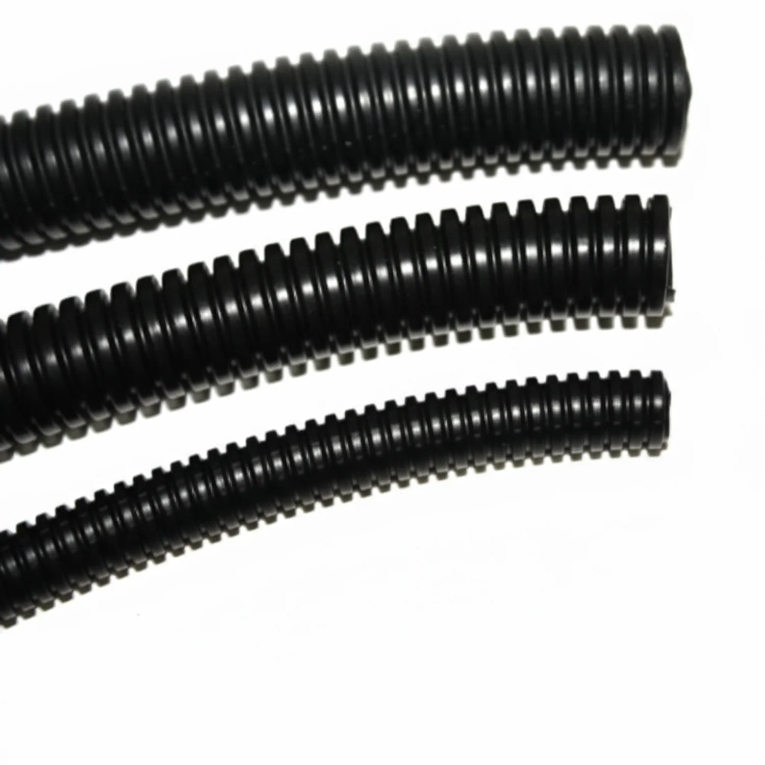 1" Diameter Polyethylene UV Black Split Loom Wire Tubing 100ft/Spool