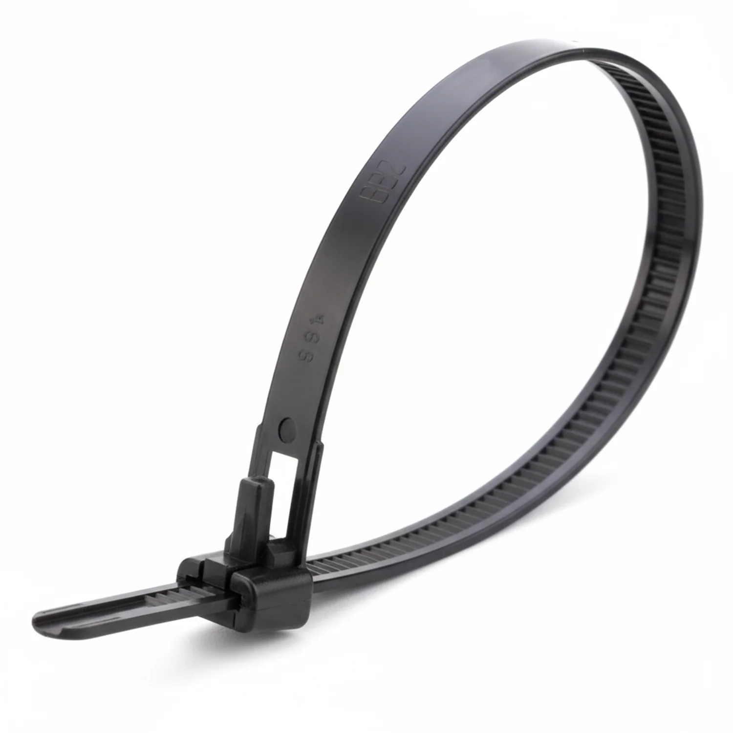 10" 50lb Black Trigger Releasable Cable Ties / Zip Ties 100/bag Part #RT10-50-0C-.30 - Image 6