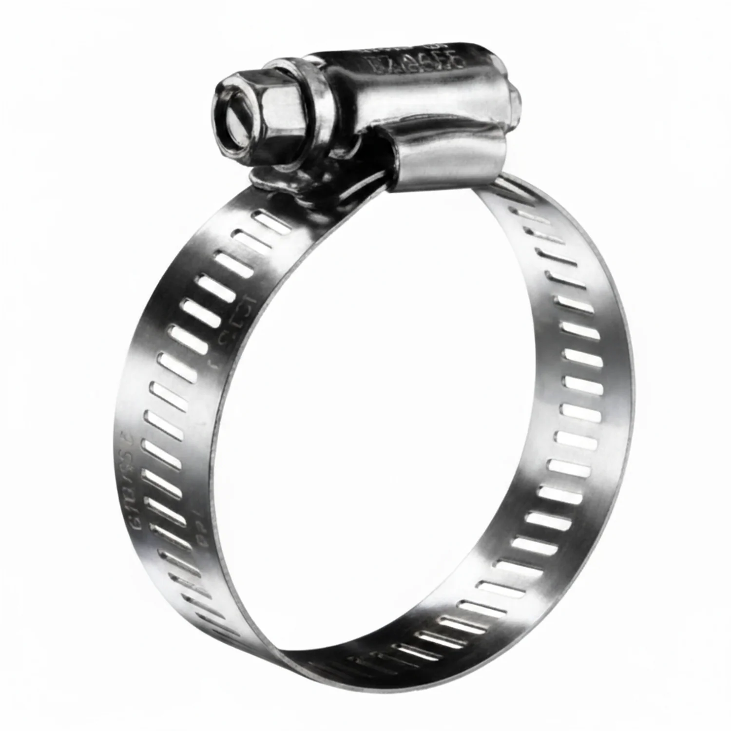 #104P Stainless Steel Hose Clamp w/ Zinc Plated Screw 10/box