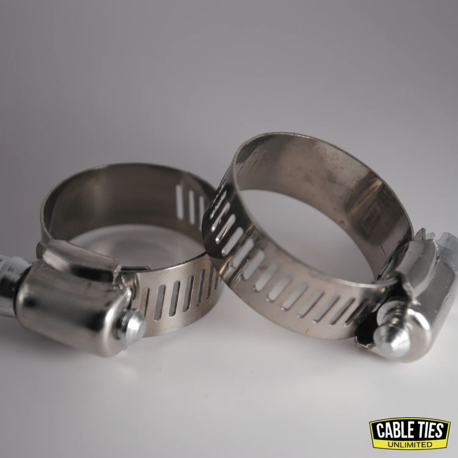 #10P Stainless Steel Hose Clamp w/ Zinc Plated Screw 10/box - Image 3