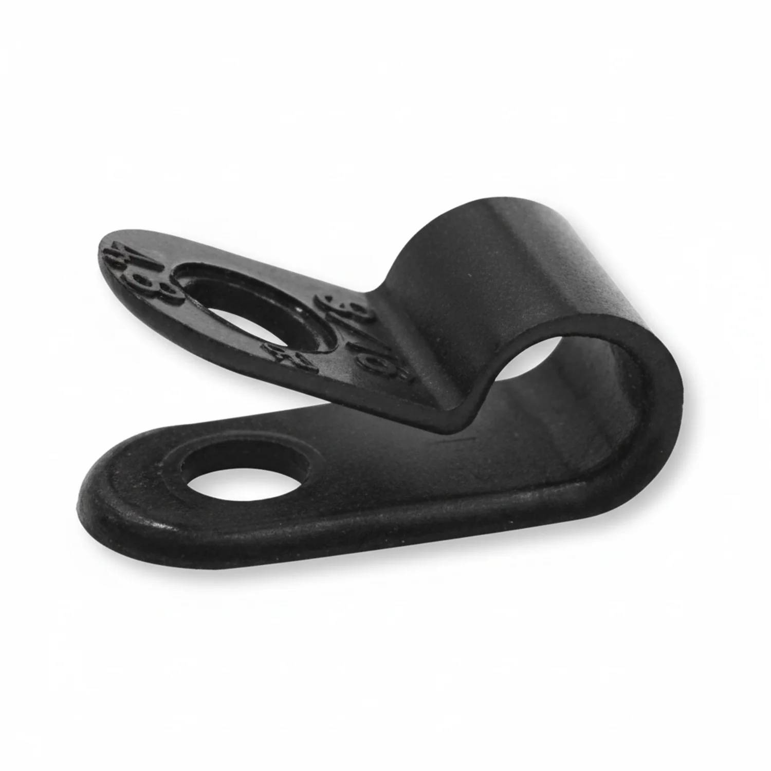 11/16" Black Heavy Duty Cable Clamp 1/2" wide, 100/bag, CC5-11/16-0C