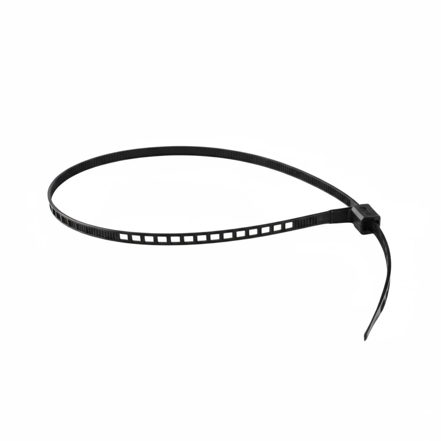 11" 40lb Black Ladder Style Nylon Cable Ties / Zip Ties 1000/bag Part #Ladder11-40-0M - Image 3