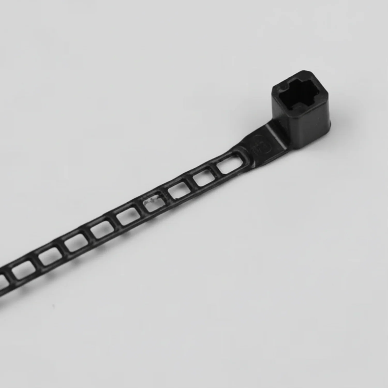 11" 40lb Black Ladder Style Nylon Cable Ties / Zip Ties 1000/bag Part #Ladder11-40-0M - Image 5
