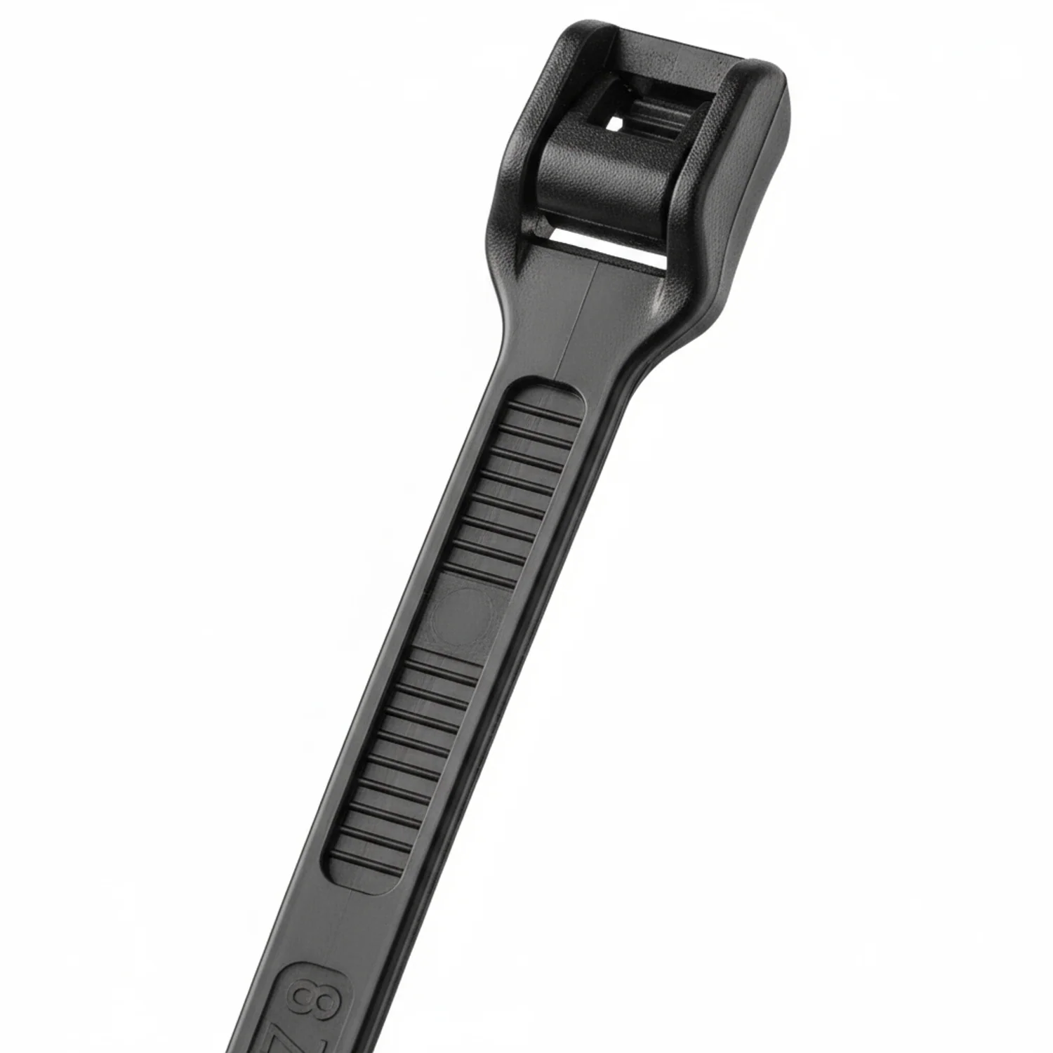 11" 50lb Black Low Profile/In-Line Cable Ties / Zip Ties 100/bag Part #LP11-50-0C - Image 6