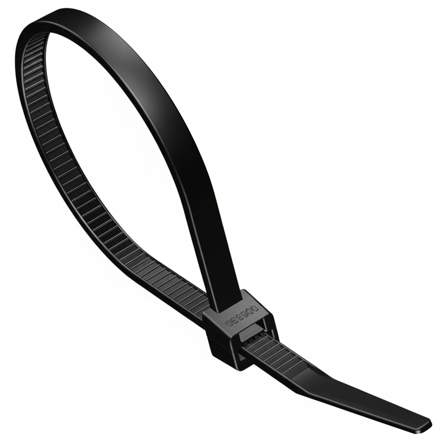 11" 50lb Black Pawl Releasable Cable Ties / Zip Ties 100/bag Part # RT11-50-0M-.19 - Image 2
