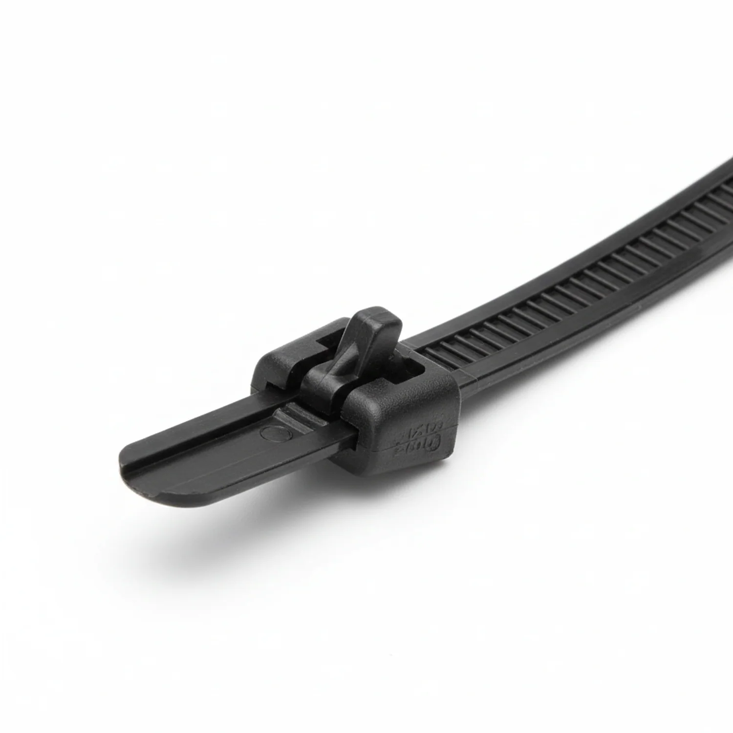 11" 50lb Black Trigger Releasable Cable Ties / Zip Ties 100/bag Part #RT11-50-0C-.30 - Image 8