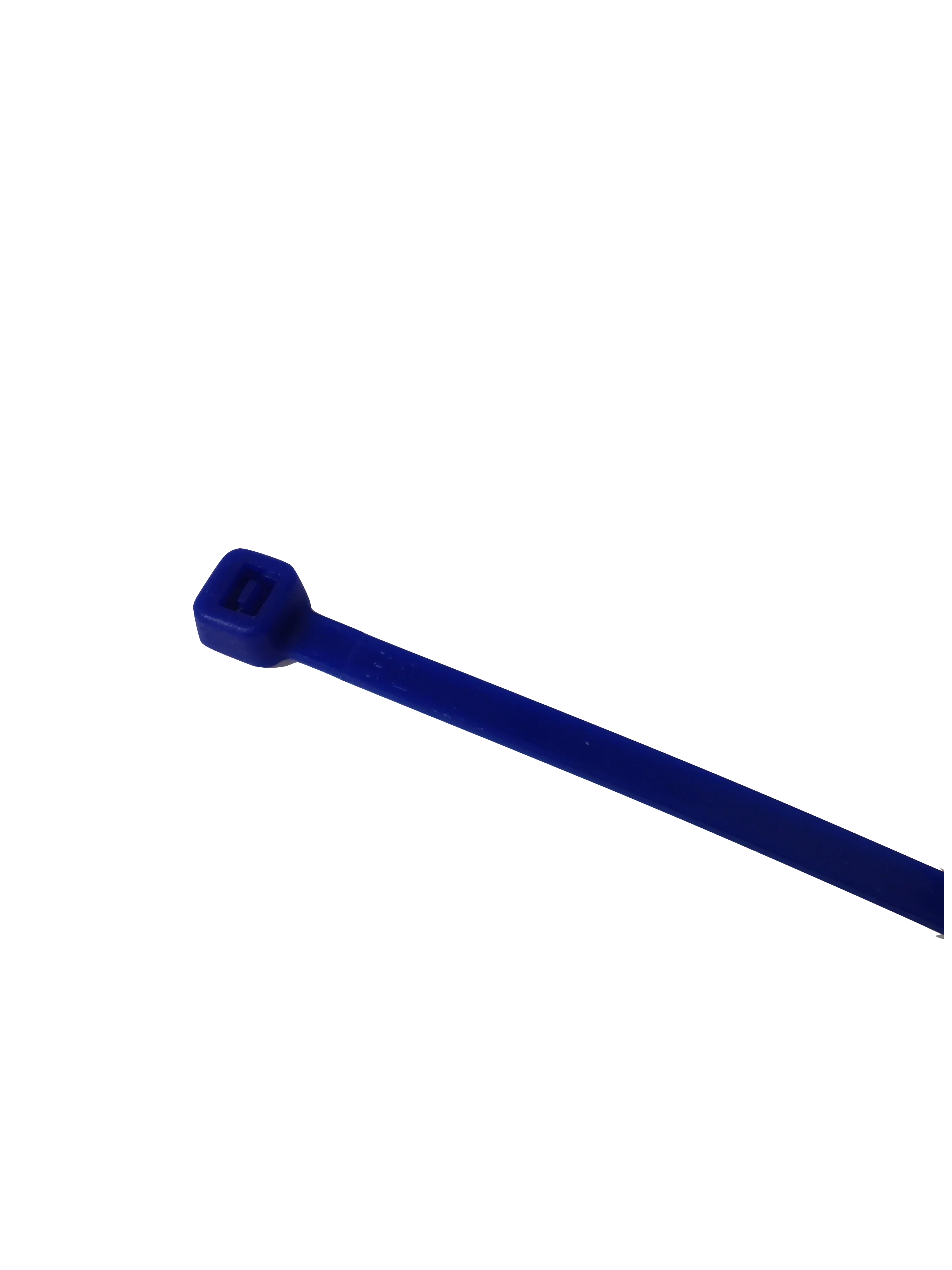 11" 50lb Fluorescent Blue Cable Ties / Zip Ties 100/bag Part # C11-50-Flo Blue - Image 4