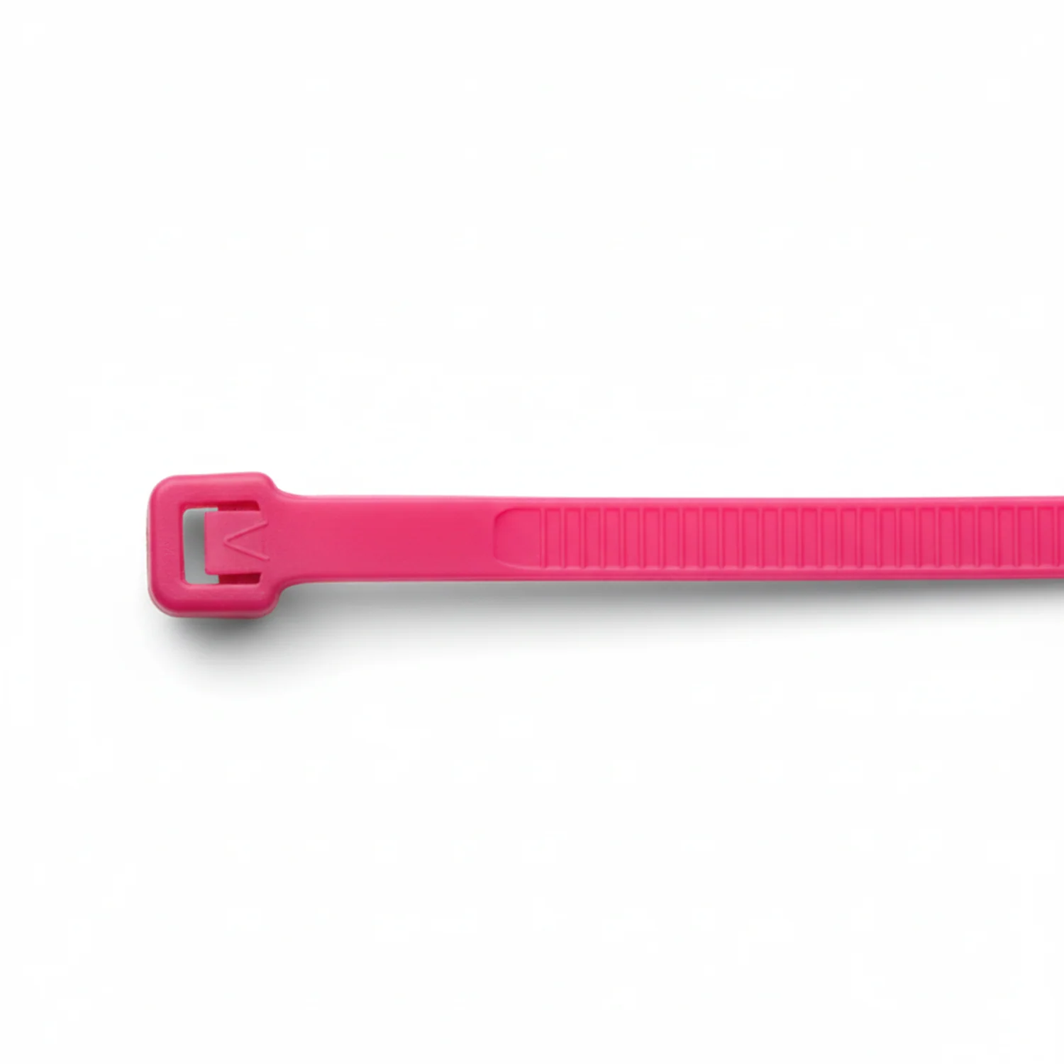11" 50lb Fluorescent Pink Cable Ties / Zip Ties 100/bag Part # C11-50-Flo Pink - Image 3