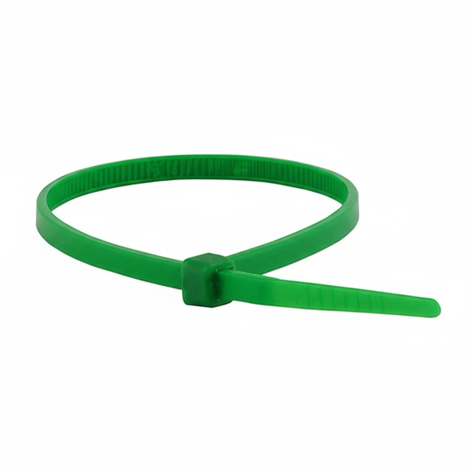 11" 50lb Green Cable Ties / Zip Ties 100/bag Part # C11-50-Green - Image 2