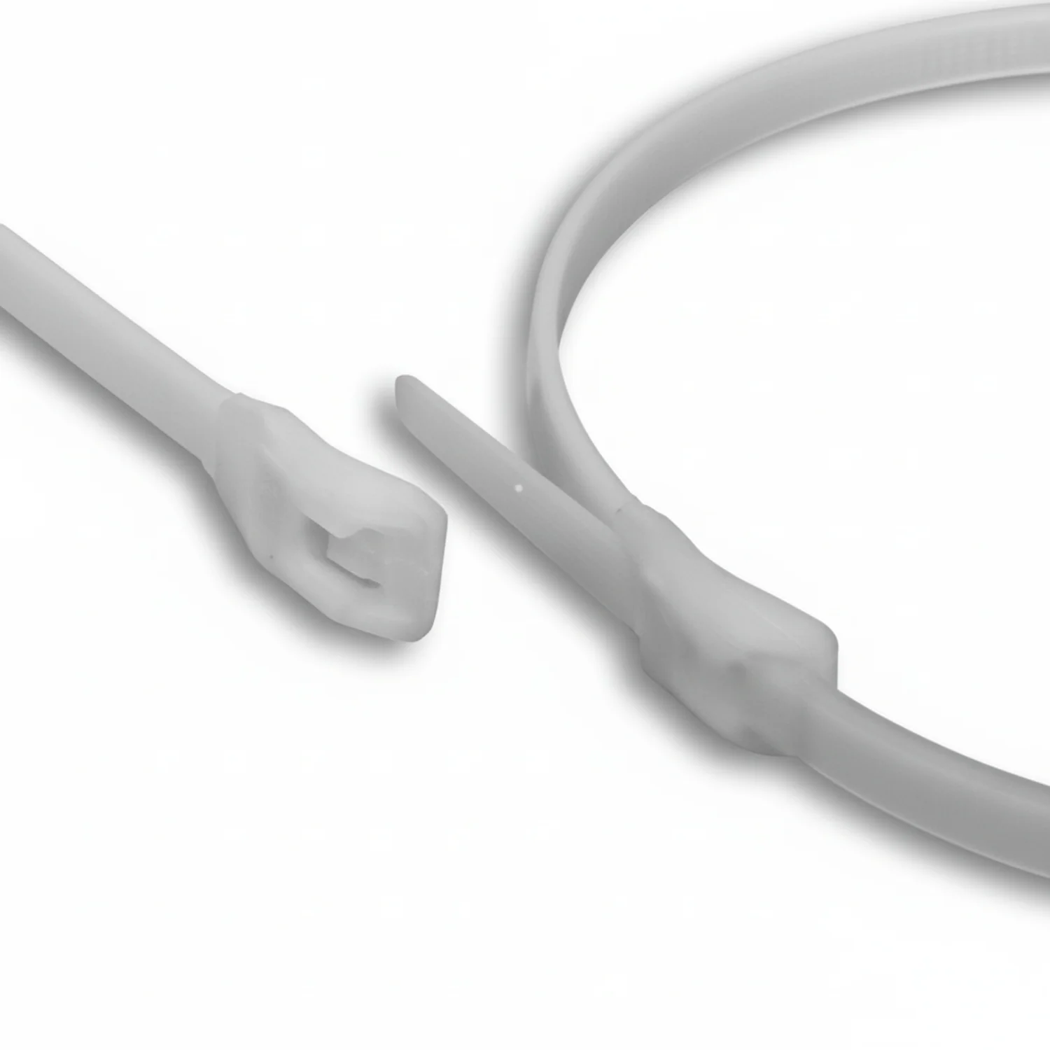 11" 50lb Natural Low Profile/In-Line Cable Ties / Zip Ties 100/bag Part #LP11-50-9C