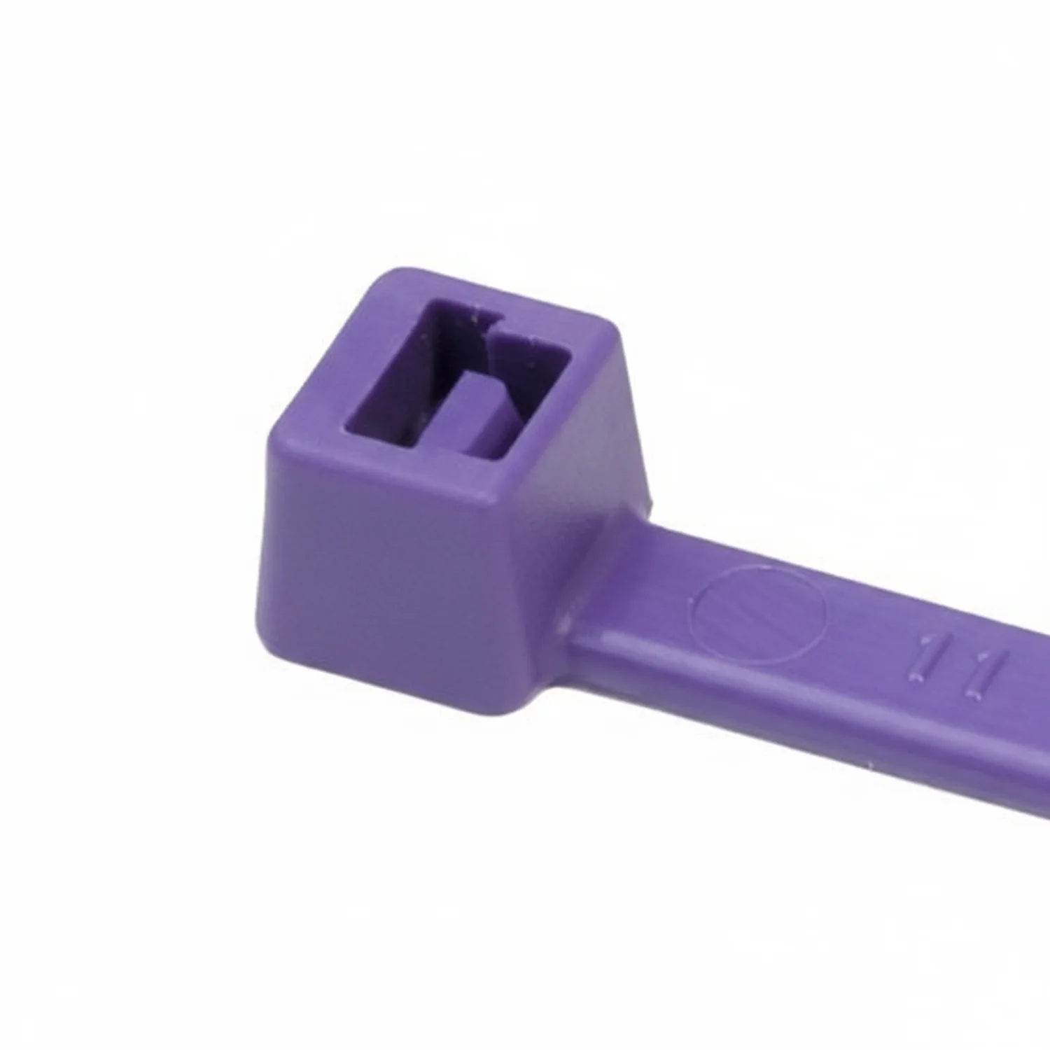 11" 50lb Purple Cable Ties / Zip Ties 100/bag Part # C11-50-Purple - Image 3