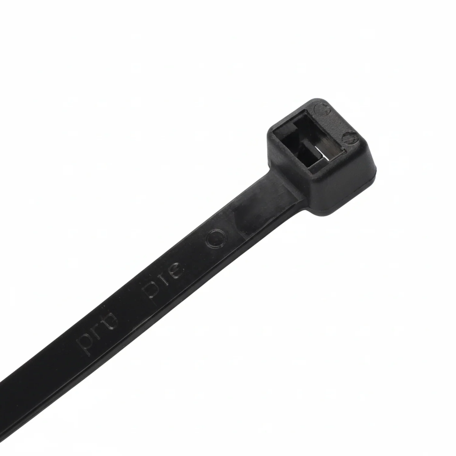 11" 50lb UV Black Heat Stabilized Cable Ties / Zip Ties 1000/bag Part # HS11-50-M
