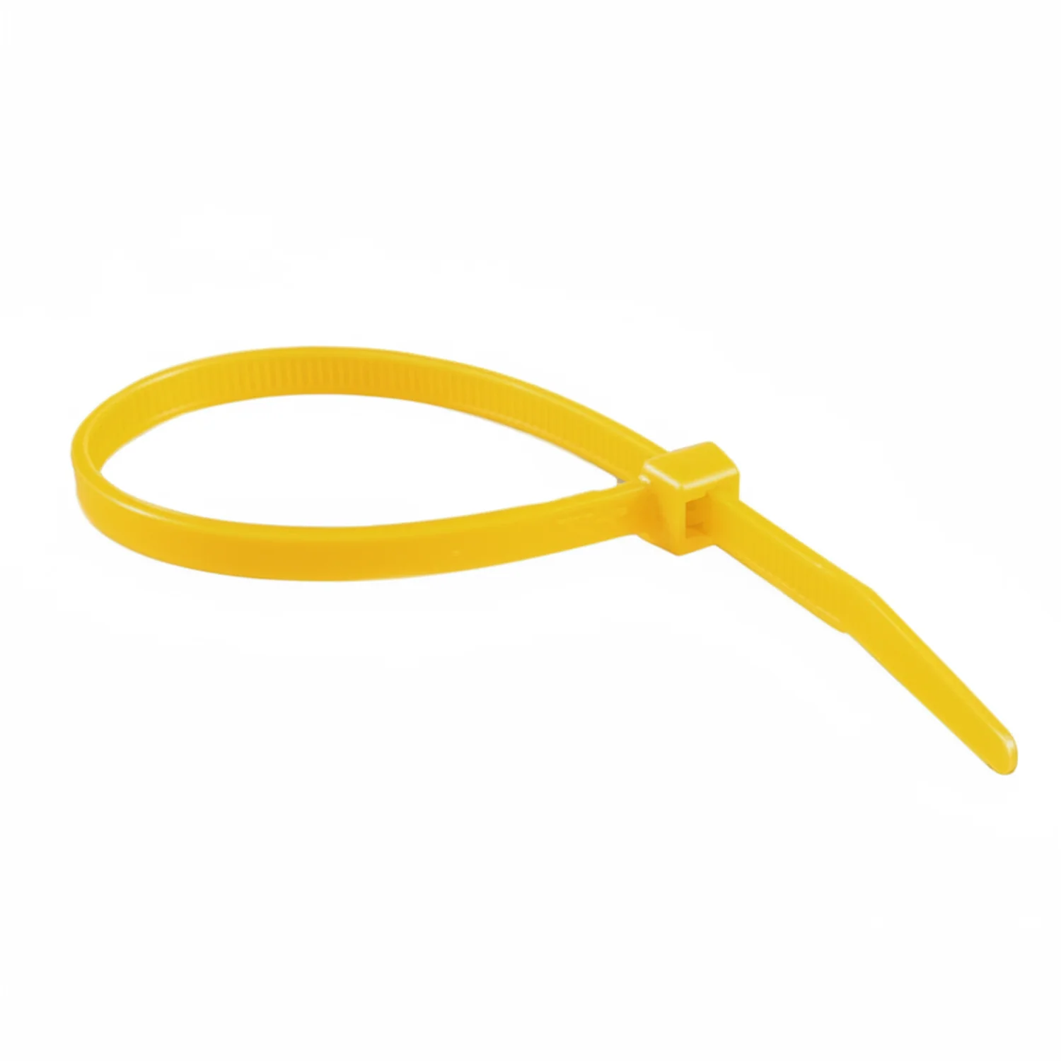 11" 50lb Yellow Cable Ties / Zip Ties 100/bag Part # C11-50-Yellow - Image 2