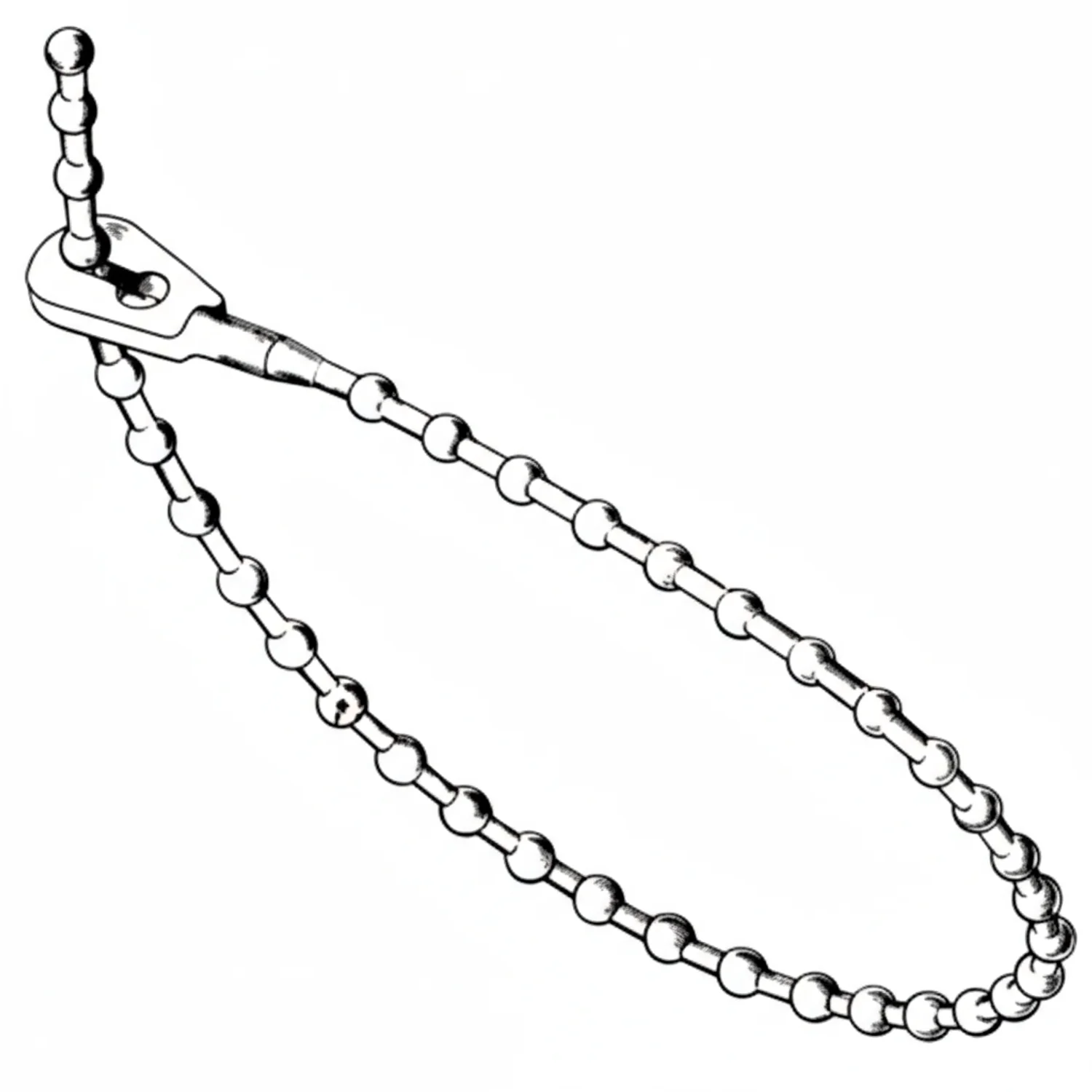 11" 75lb Natural Beaded Cable Ties / Zip Ties 1,000/bag Part # Bead-11-75-9M - Image 7