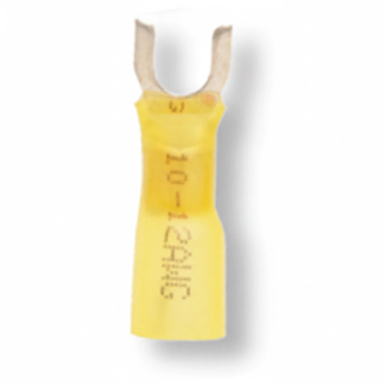 12-10 AWG Heat Shrink - Crimp & Seal #10 Spade Terminal 100/Bag
