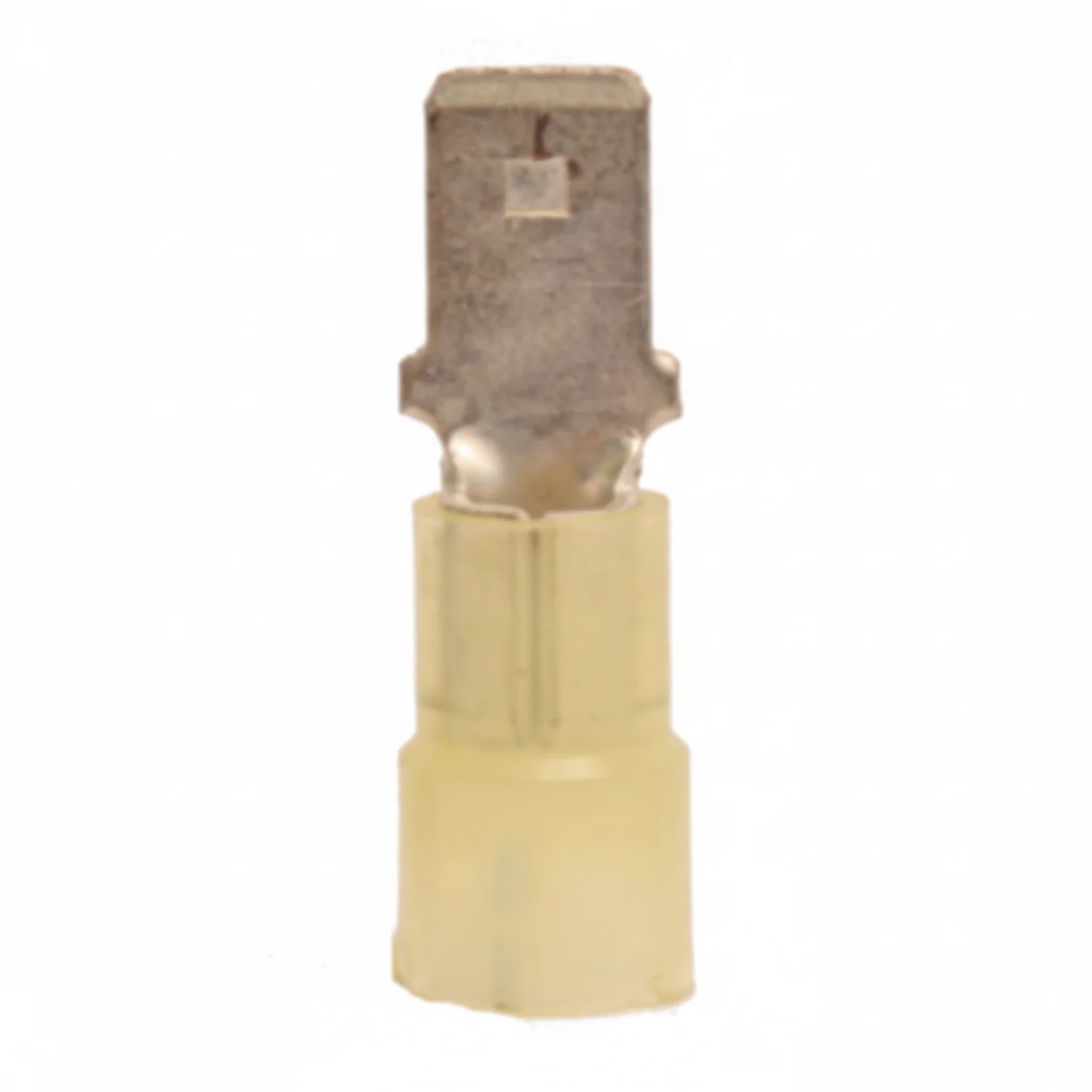 12-10 AWG Yellow Nylon Insulated Fully Insulated Style A Disconnect Terminals, 100/bag