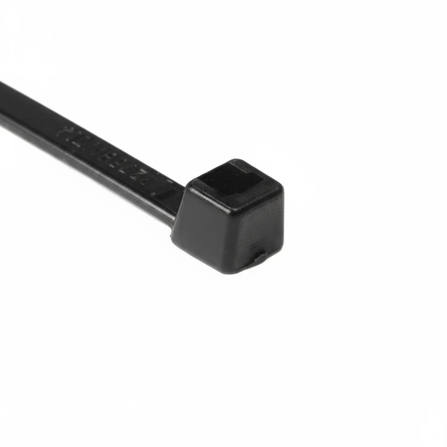 12" 25lb UV Black Polypropylene Cable Ties / Zip Ties 100/bag Part #PP12-25-0C - Image 5