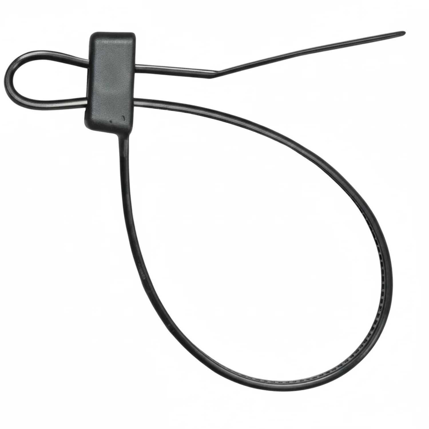 12" 50lb Black Double Loop Cable Ties / Zip Ties 100/bag Part #DL12-50-0C - Image 3
