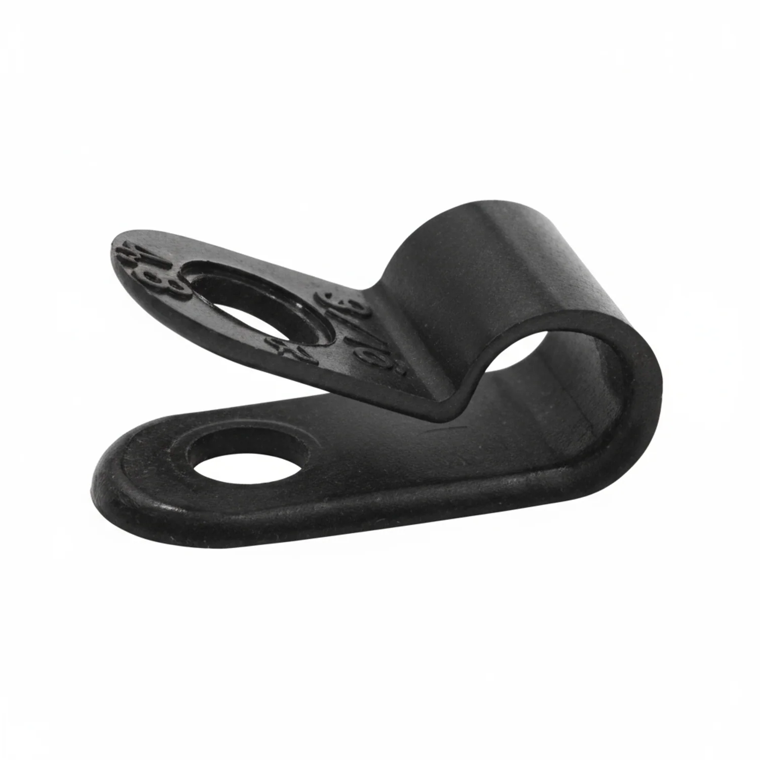 13/16" Black Heavy Duty Cable Clamp 1/2" wide, 100/bag, CC5-13/16-0C