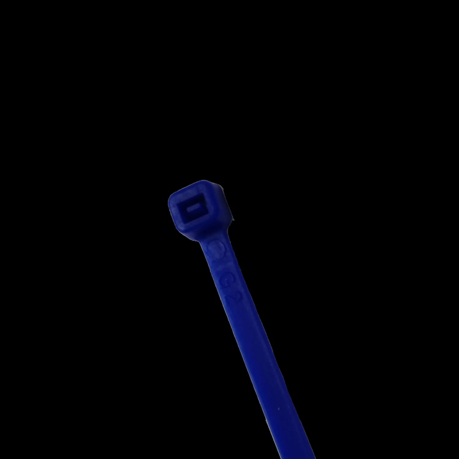 14" 120lb Fluorescent Blue Cable Ties / Zip Ties 100/bag Part # C14-120-Flo Blue - Image 3