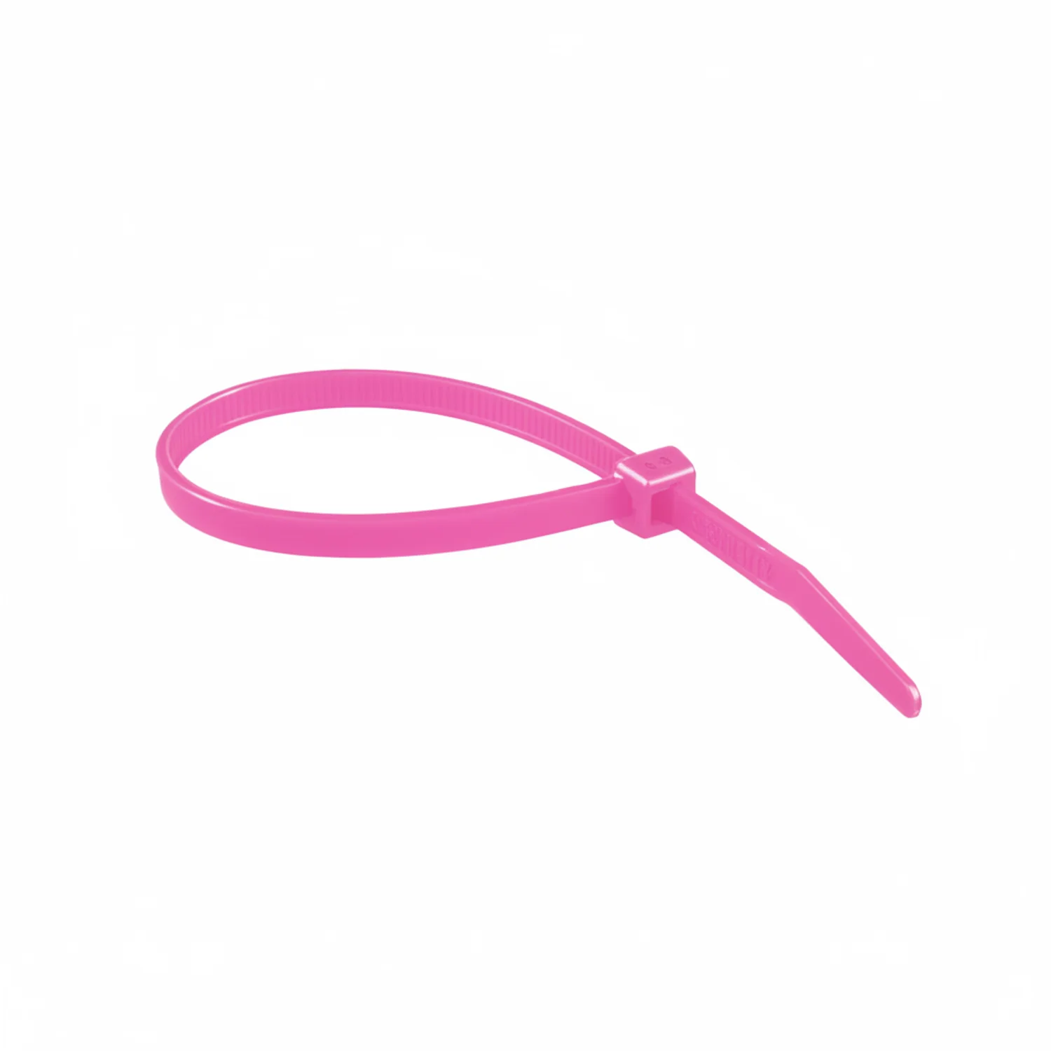 14" 120lb Fluorescent Pink Cable Ties / Zip Ties 100/bag Part # C14-120-Flo Pink - Image 2