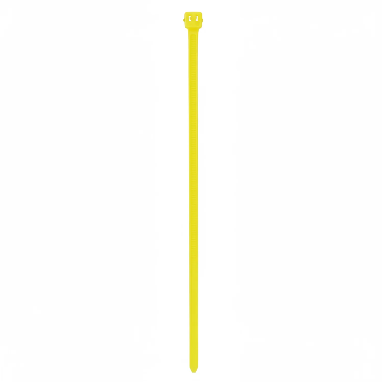 14" 120lb Fluorescent Yellow Cable Ties / Zip Ties 100/bag Part # C14-120-Flo Yellow - Image 4