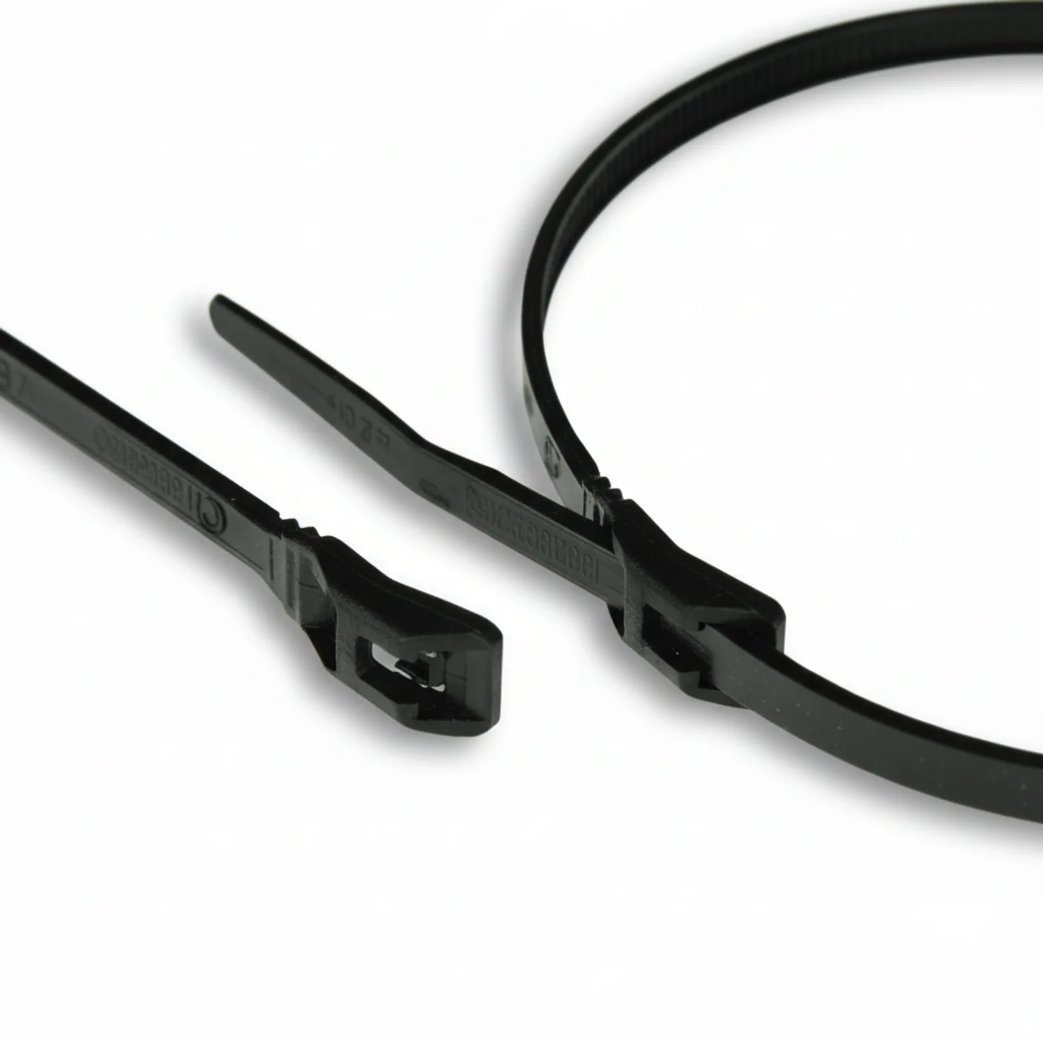 14" 120lb Green Low Profile/In-Line Cable Ties / Zip Ties 100/bag Part #LP14-120-5C - Image 4