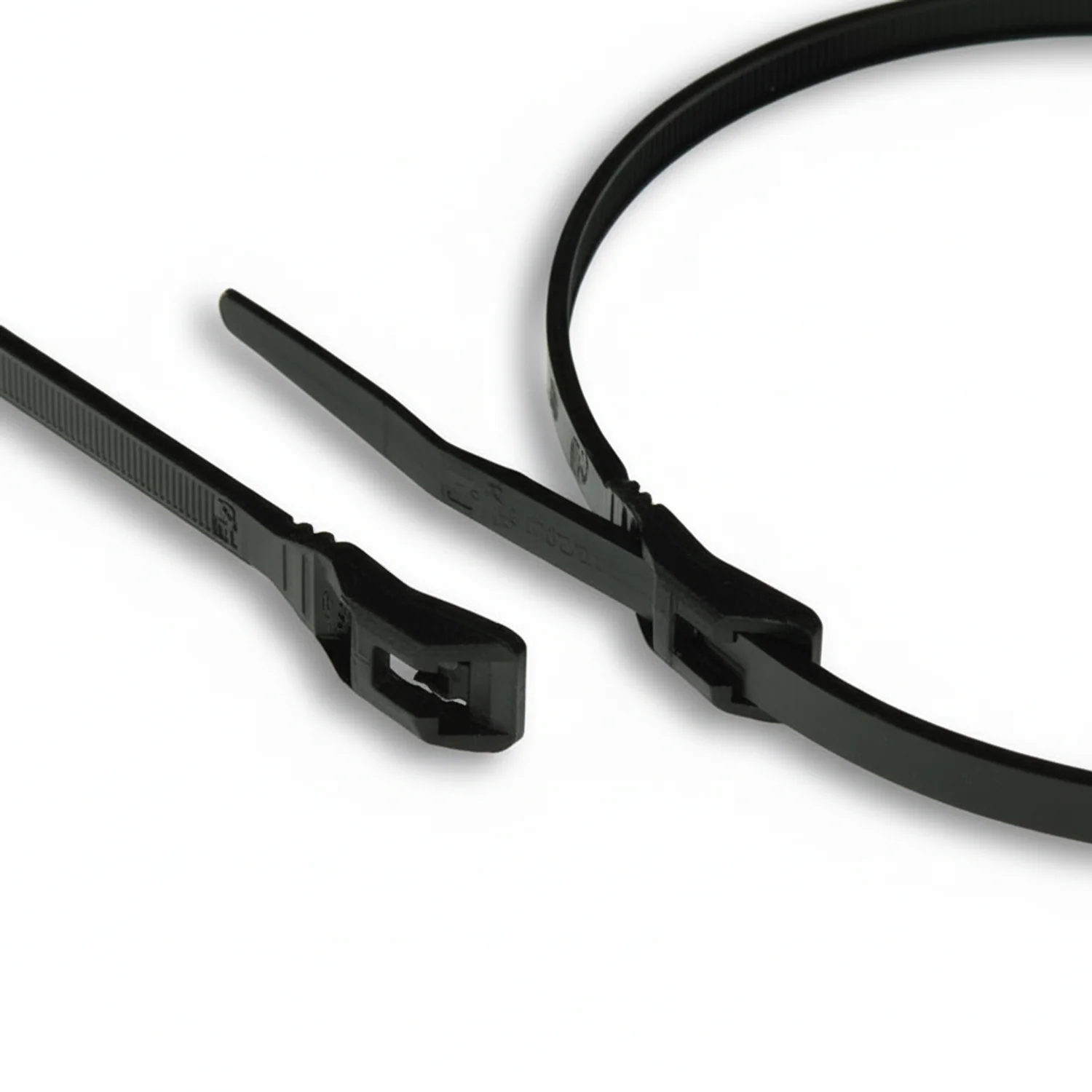 14" 120lb Lime Green Low Profile/In-Line Cable Ties / Zip Ties 100/bag Part #LP14-120-LimeGreen-C - Image 4