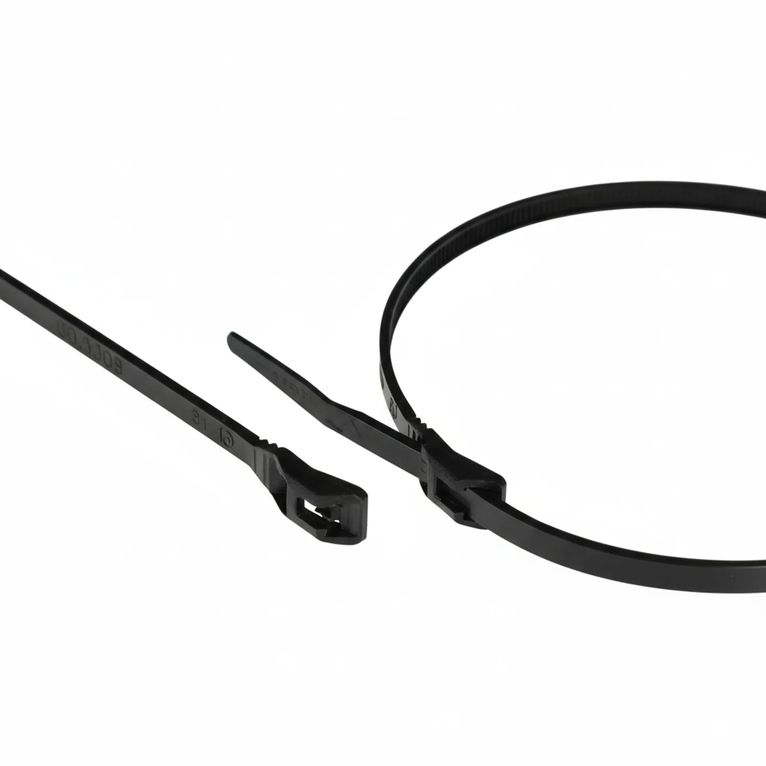 14" 120lb Purple Low Profile/In-Line Cable Ties / Zip Ties 100/bag Part #LP14-120-7C - Image 4