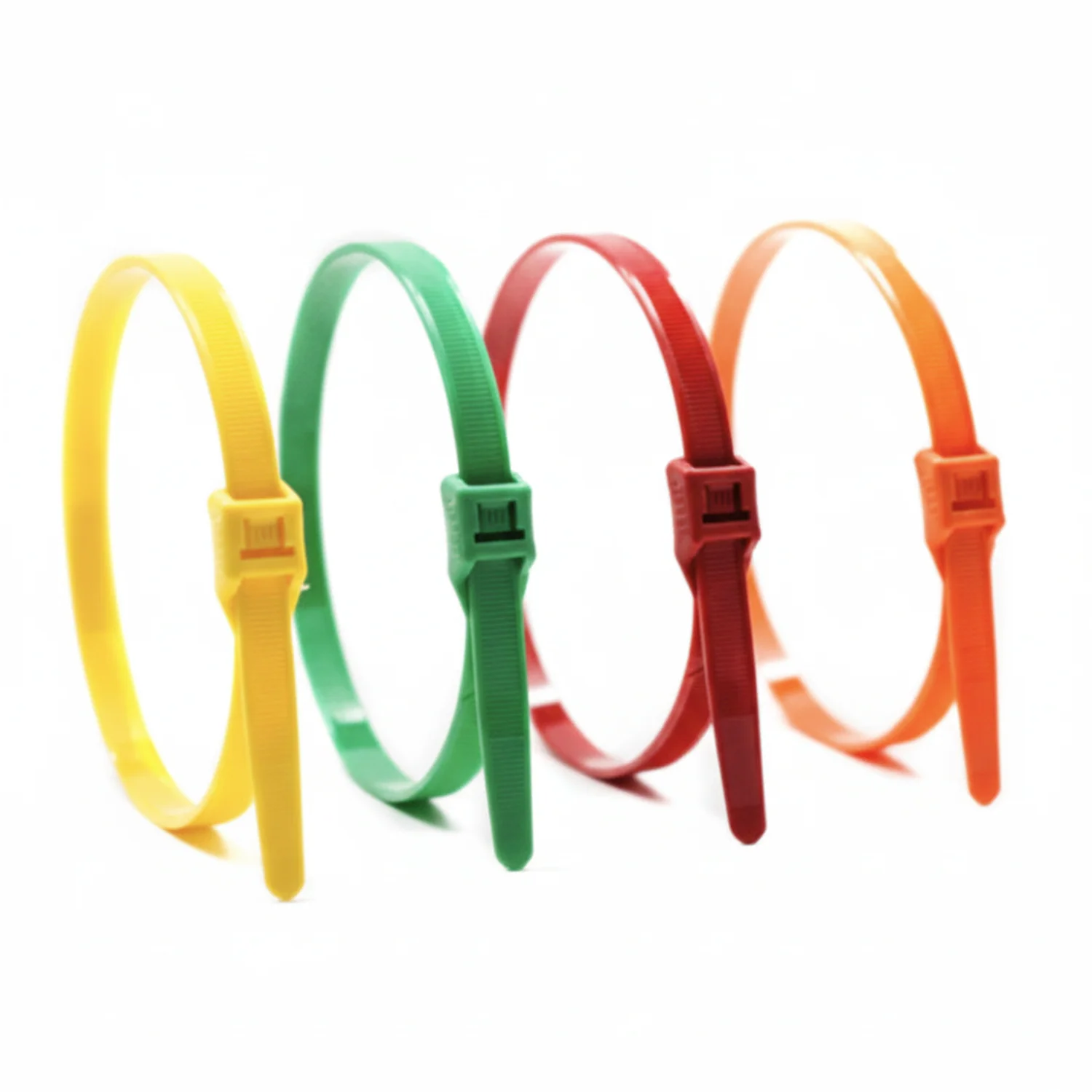 14" 120lb Red Low Profile/In-Line Cable Ties / Zip Ties 100/bag Part #LP14-120-2C - Image 3