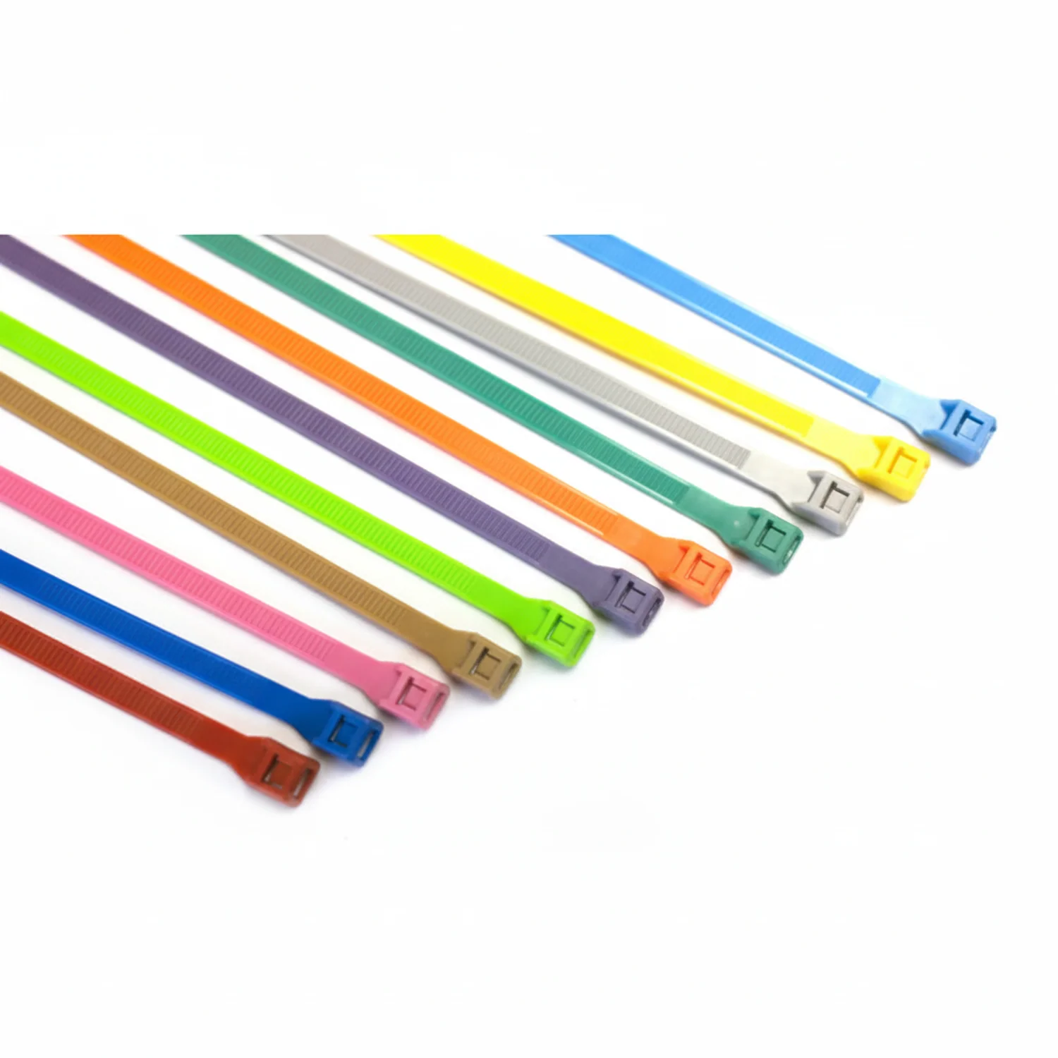 14" 120lb Red Low Profile/In-Line Cable Ties / Zip Ties 100/bag Part #LP14-120-2C - Image 4