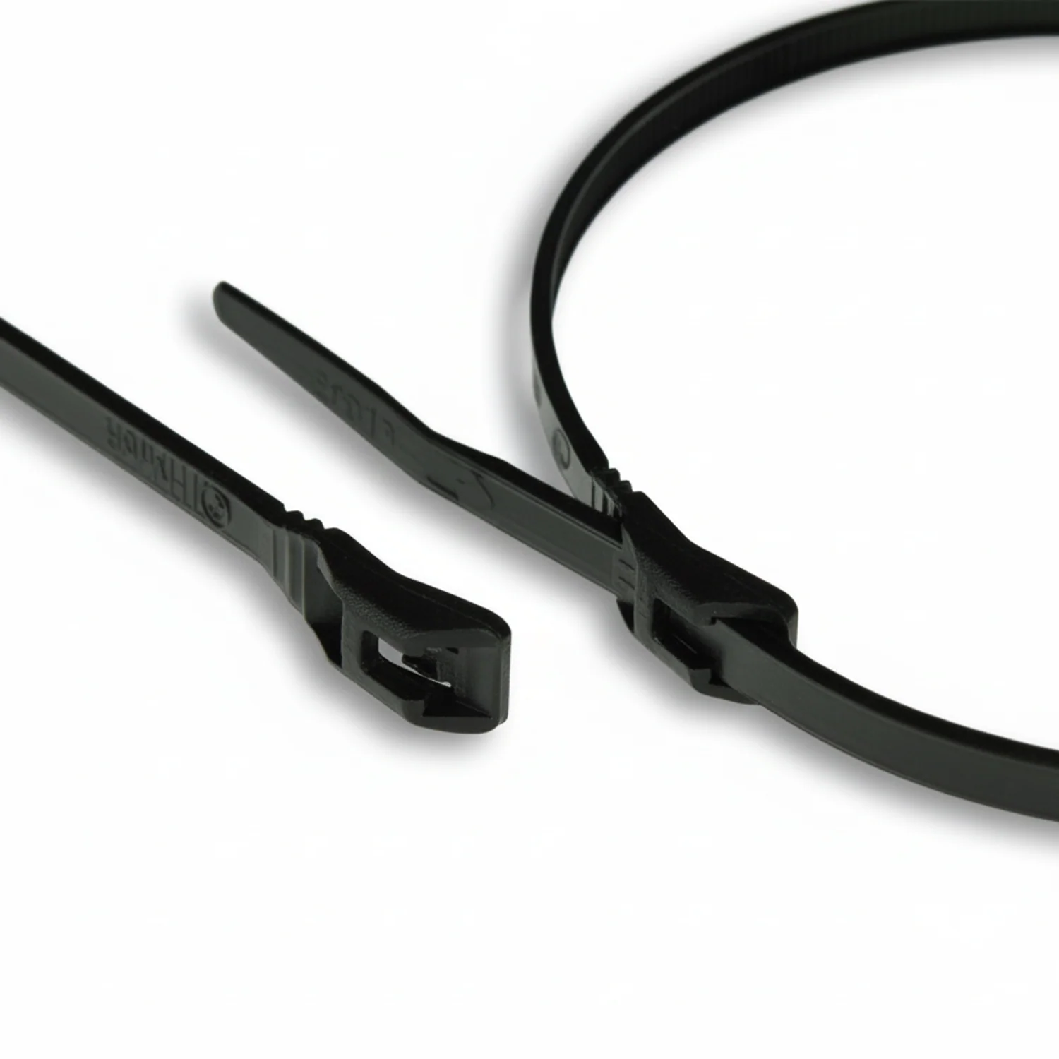 14" 120lb Tan Low Profile/In-Line Cable Ties / Zip Ties 100/bag Part #LP14-120-Tan-C - Image 4