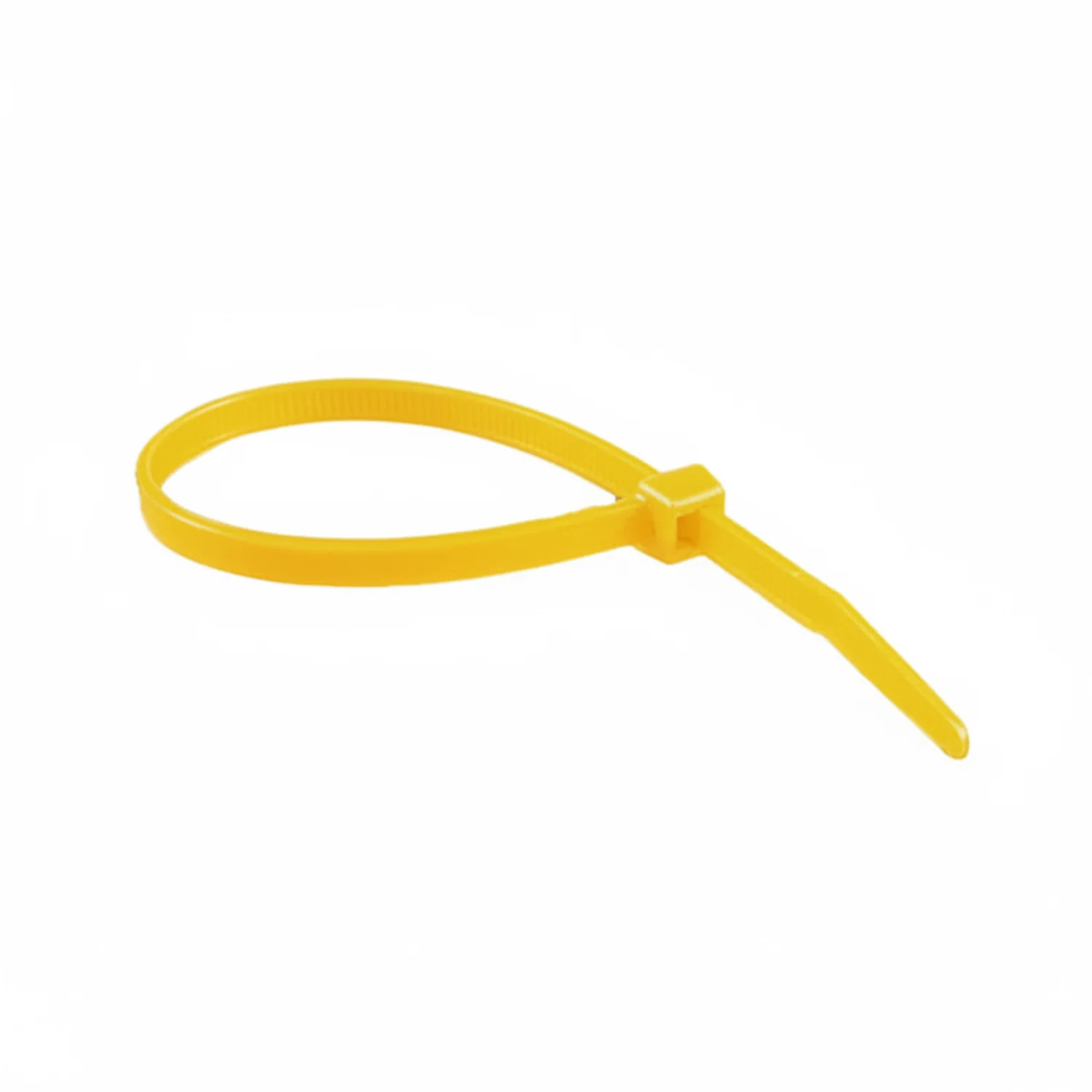14" 120lb Yellow Cable Ties / Zip Ties 100/bag Part # C14-120-Yellow - Image 2